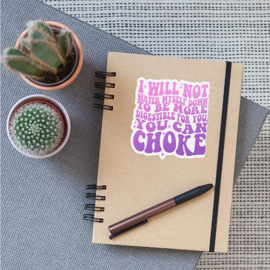 I Will Not Water Myself Down To Be More Digestible