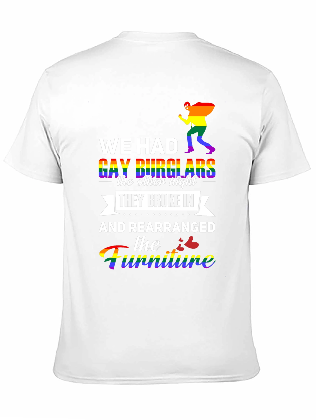 Gay Burglars T-Shirt LGBTQ Pride Tee