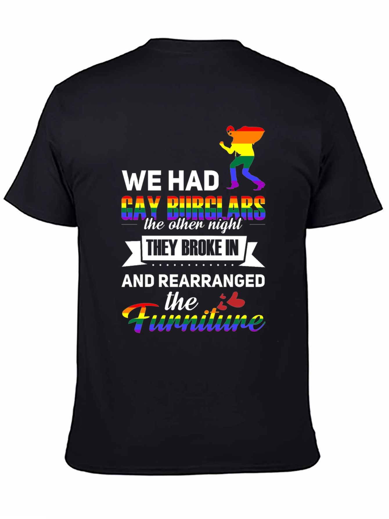 Gay Burglars T-Shirt LGBTQ Pride Tee