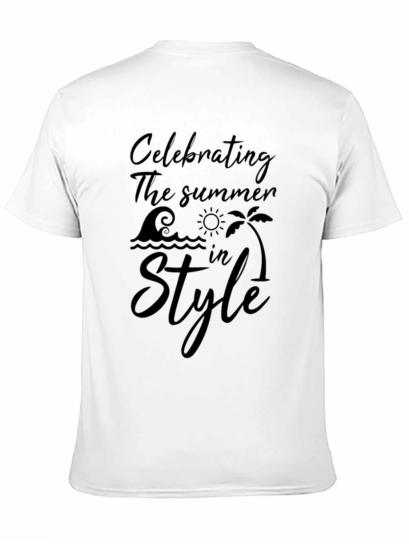 Summer Style Graphic Tee - Beach Vacation Ready