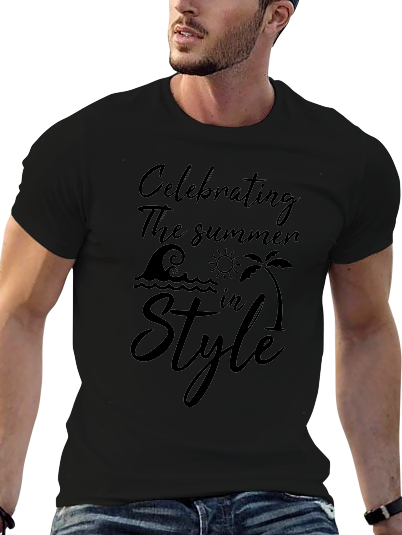 Summer Style Graphic Tee - Beach Vacation Ready
