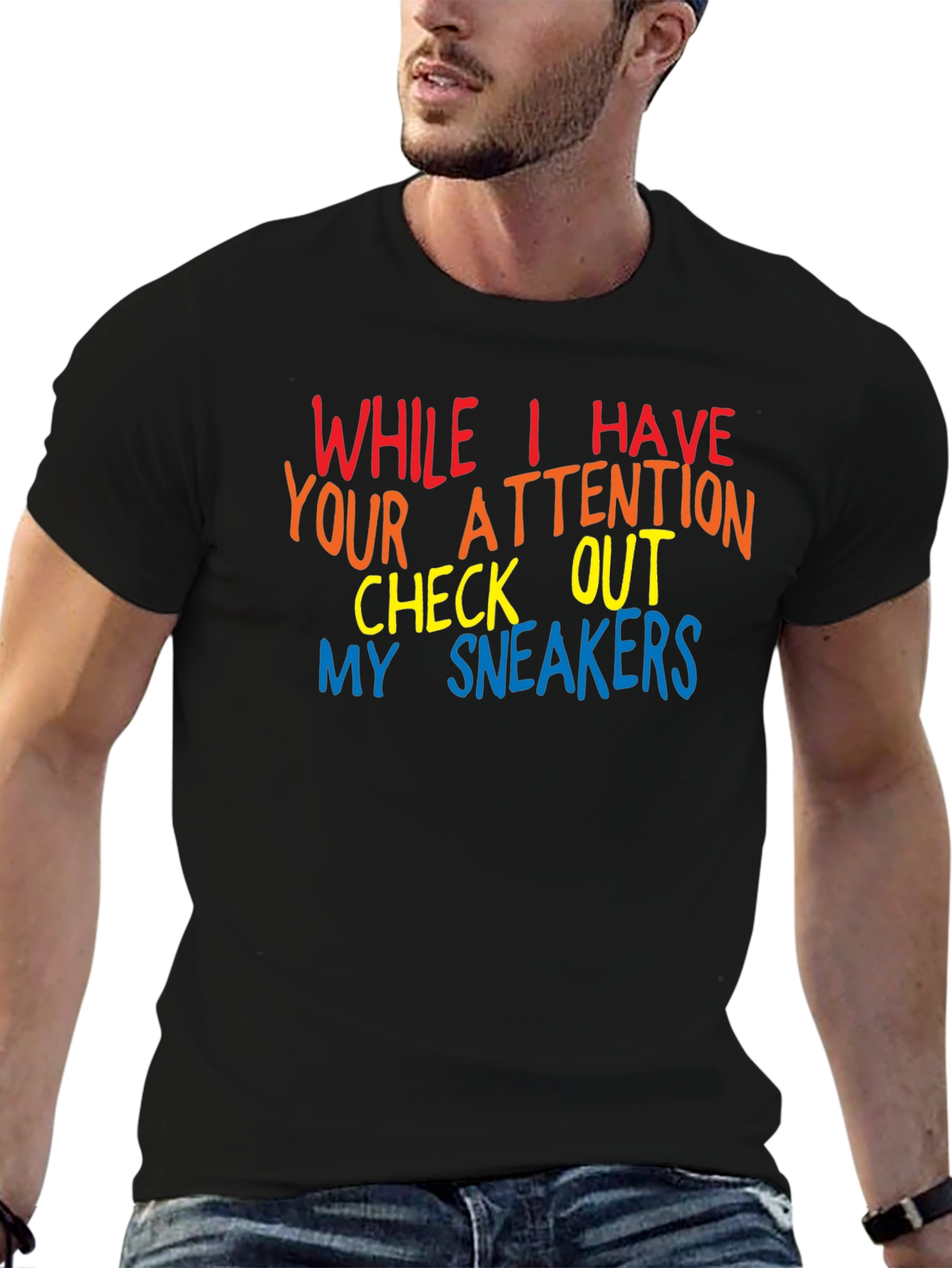 Attention Grabbing Sneaker Tee