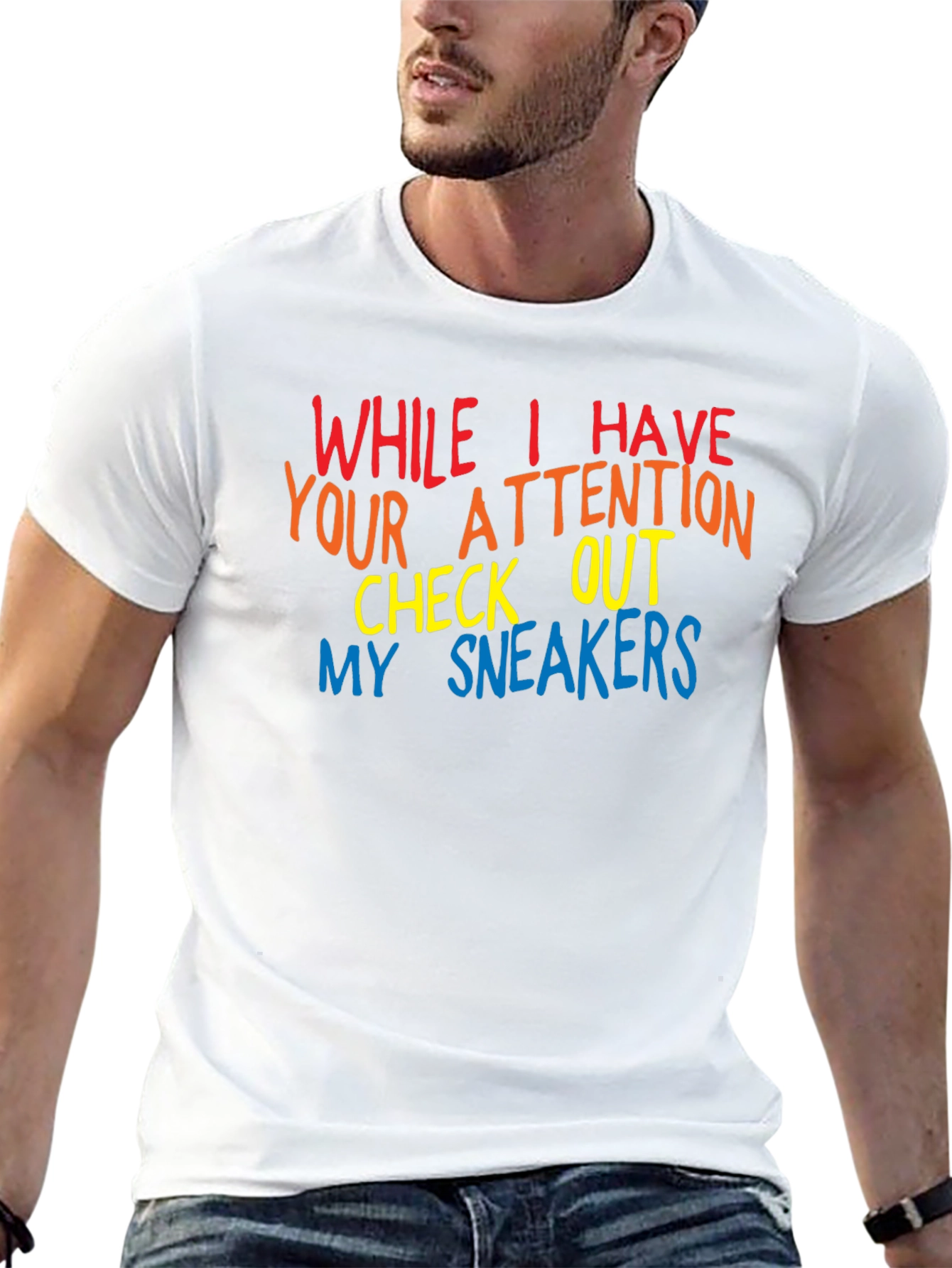 Attention Grabbing Sneaker Tee