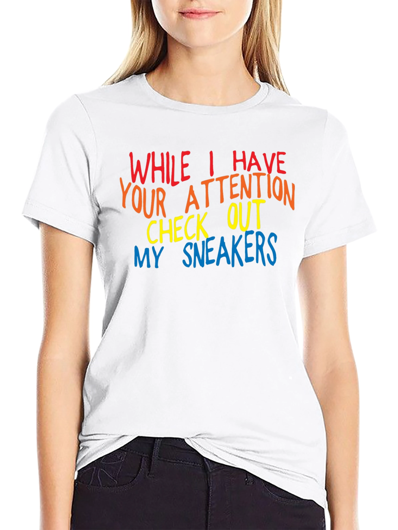 Attention Grabbing Sneaker Tee