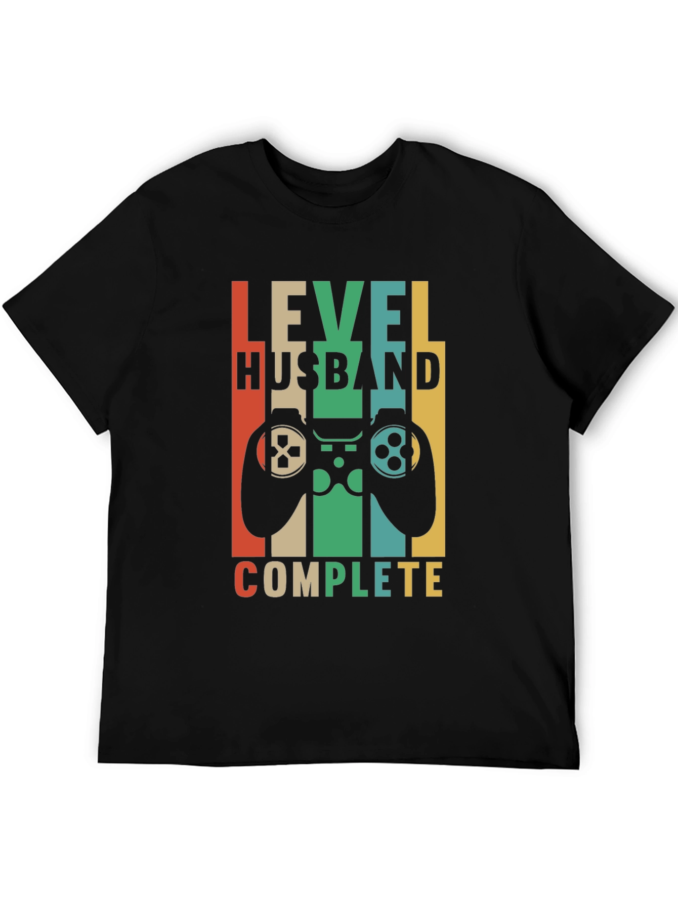 Level Husband Complete T-Shirt - Gamer Anniversary Tee