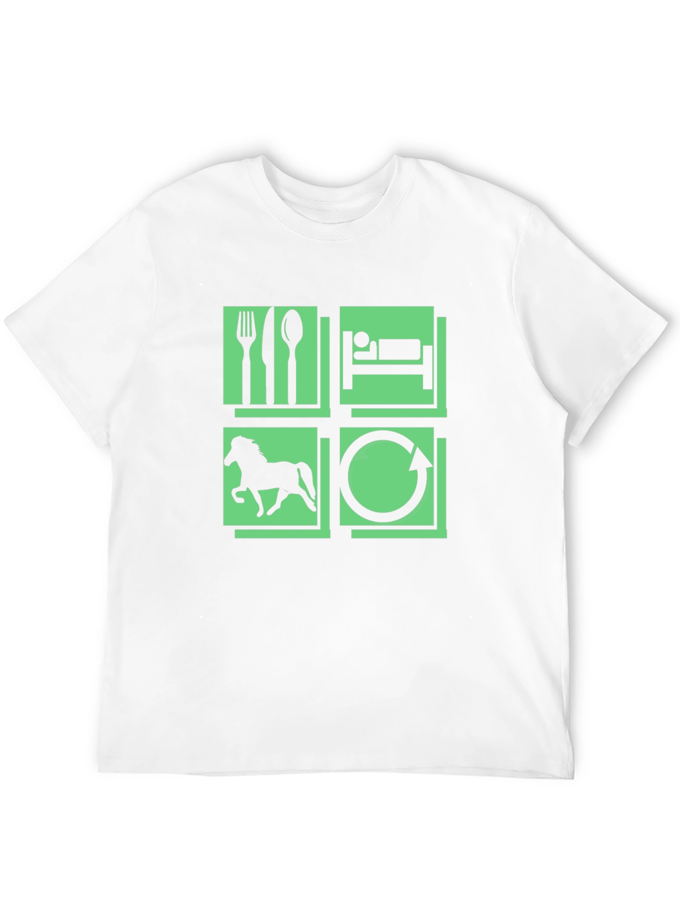 Eat Sleep Horse Repeat T-Shirt