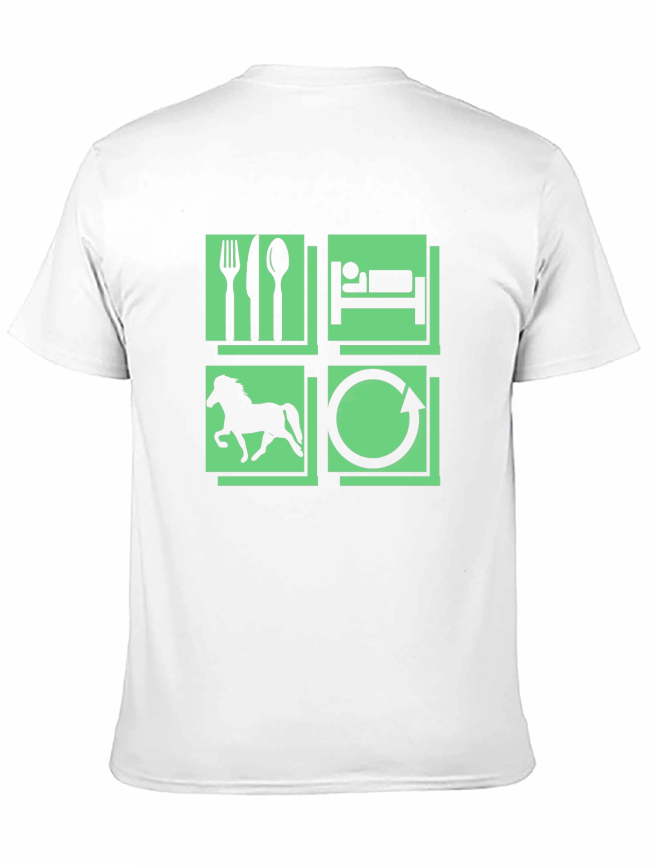 Eat Sleep Horse Repeat T-Shirt