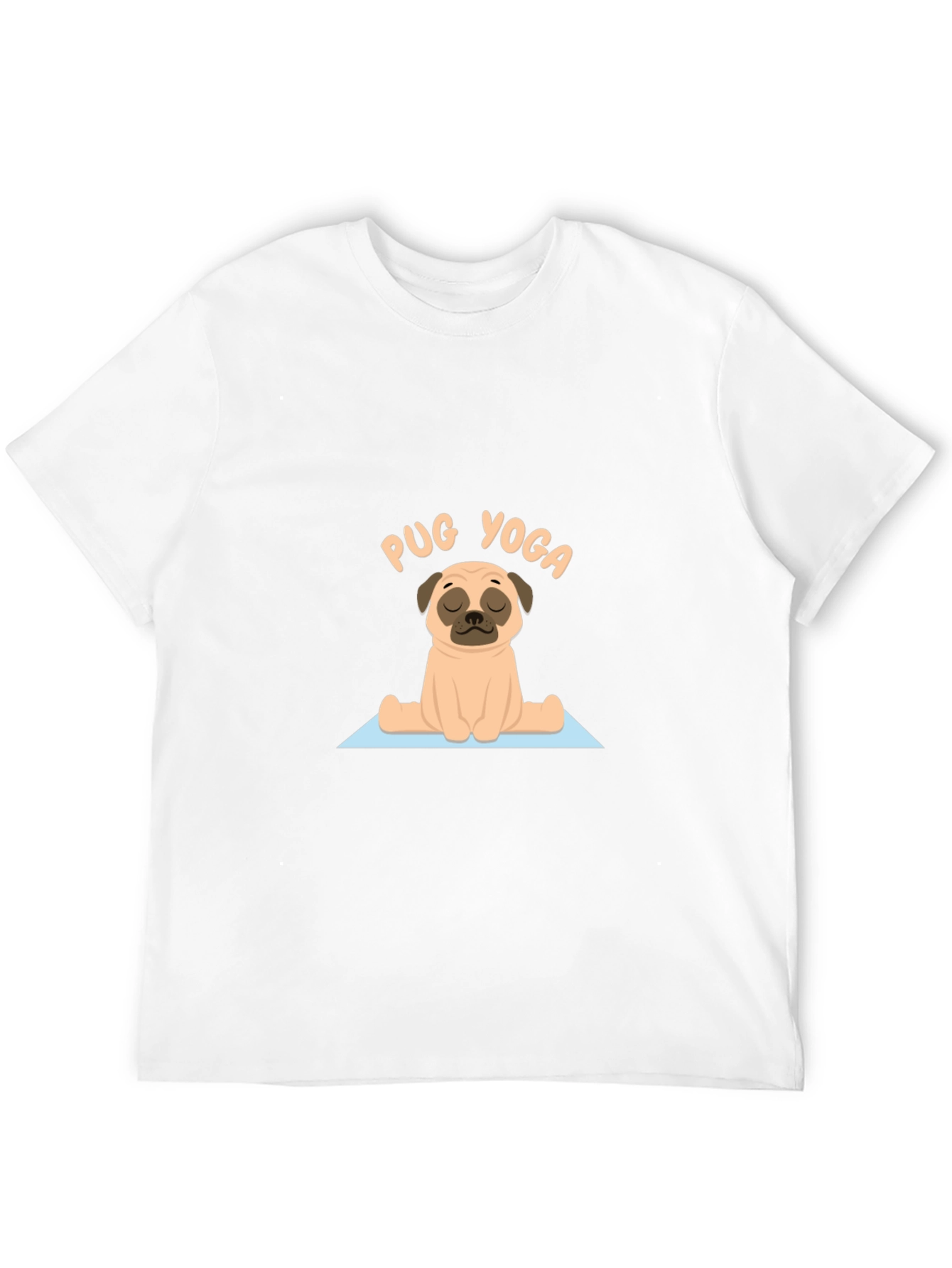 Pug Yoga T-Shirt - Funny Pet Lover Tee