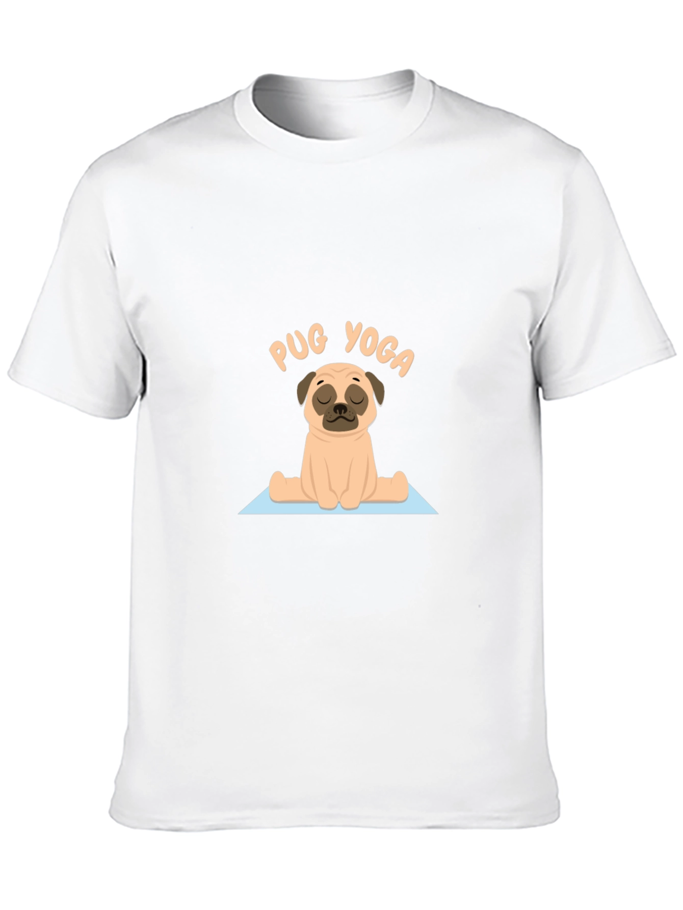 Pug Yoga T-Shirt - Funny Pet Lover Tee