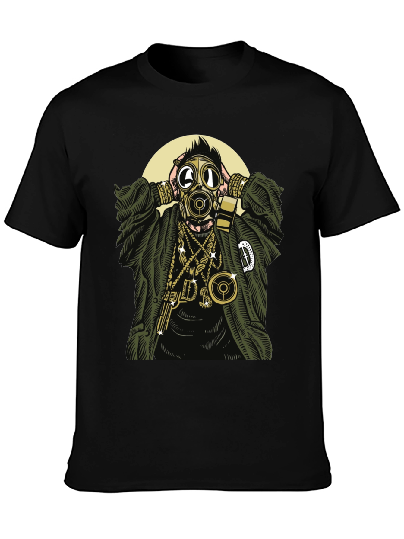 Gas Mask Graphic T-Shirt