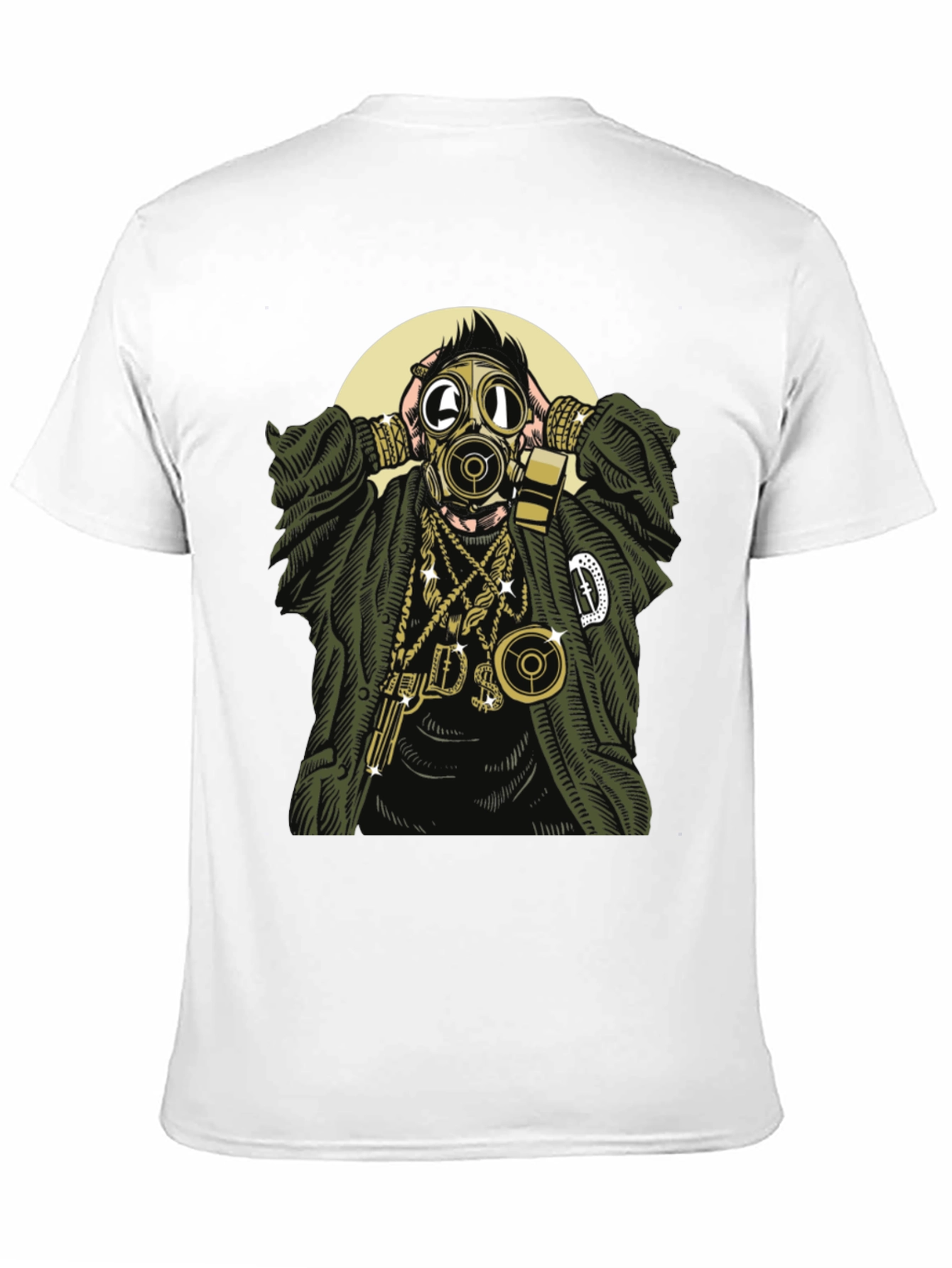 Gas Mask Graphic T-Shirt