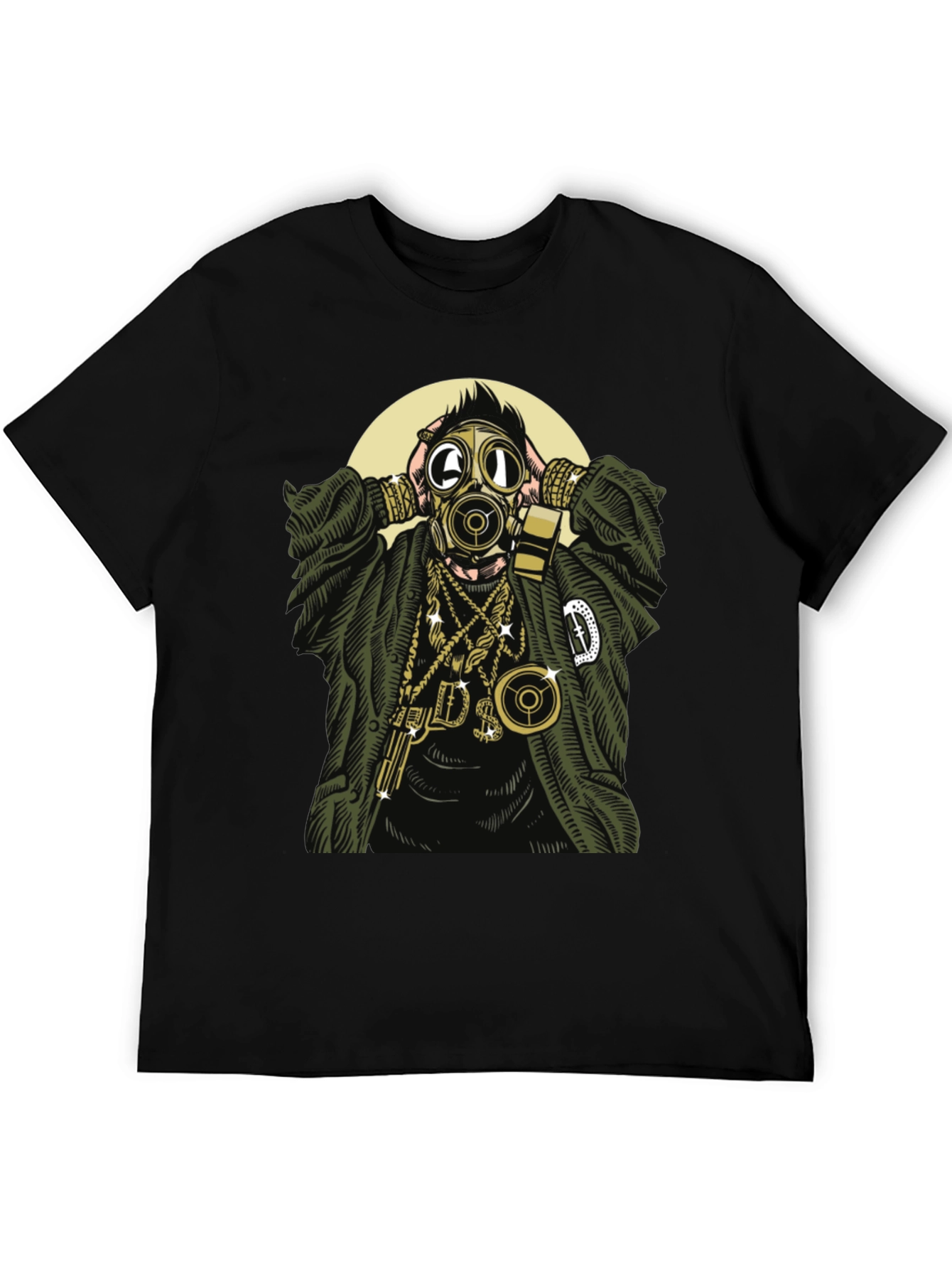 Gas Mask Graphic T-Shirt