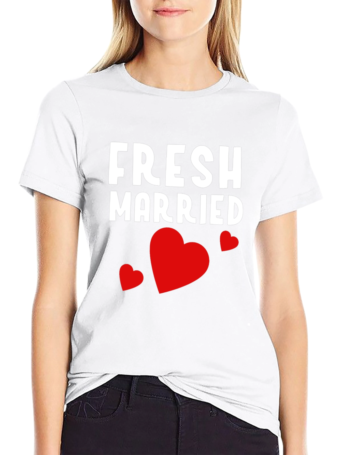 Fresh Married T-Shirt - Newlywed Gift