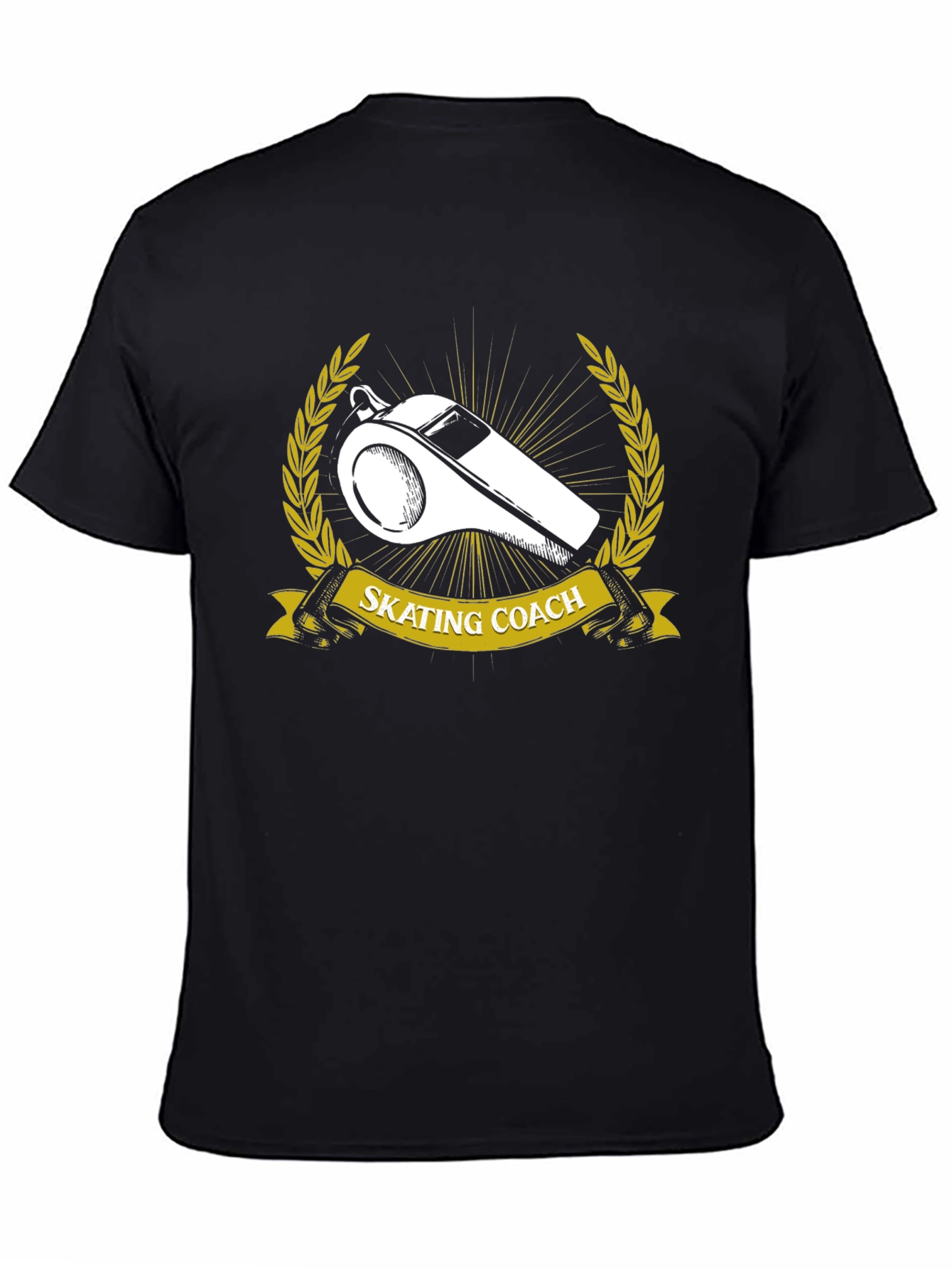 Skating Coach Whistle Graphic T-Shirt