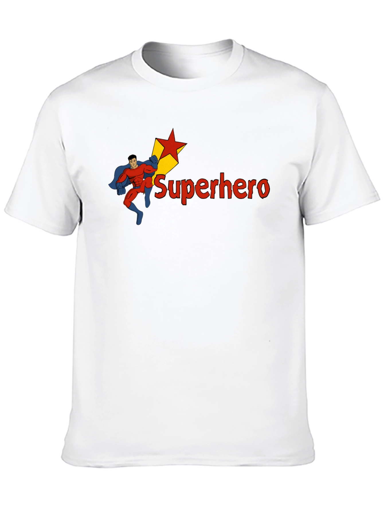 Superhero T-Shirt - Cartoon Graphic Tee
