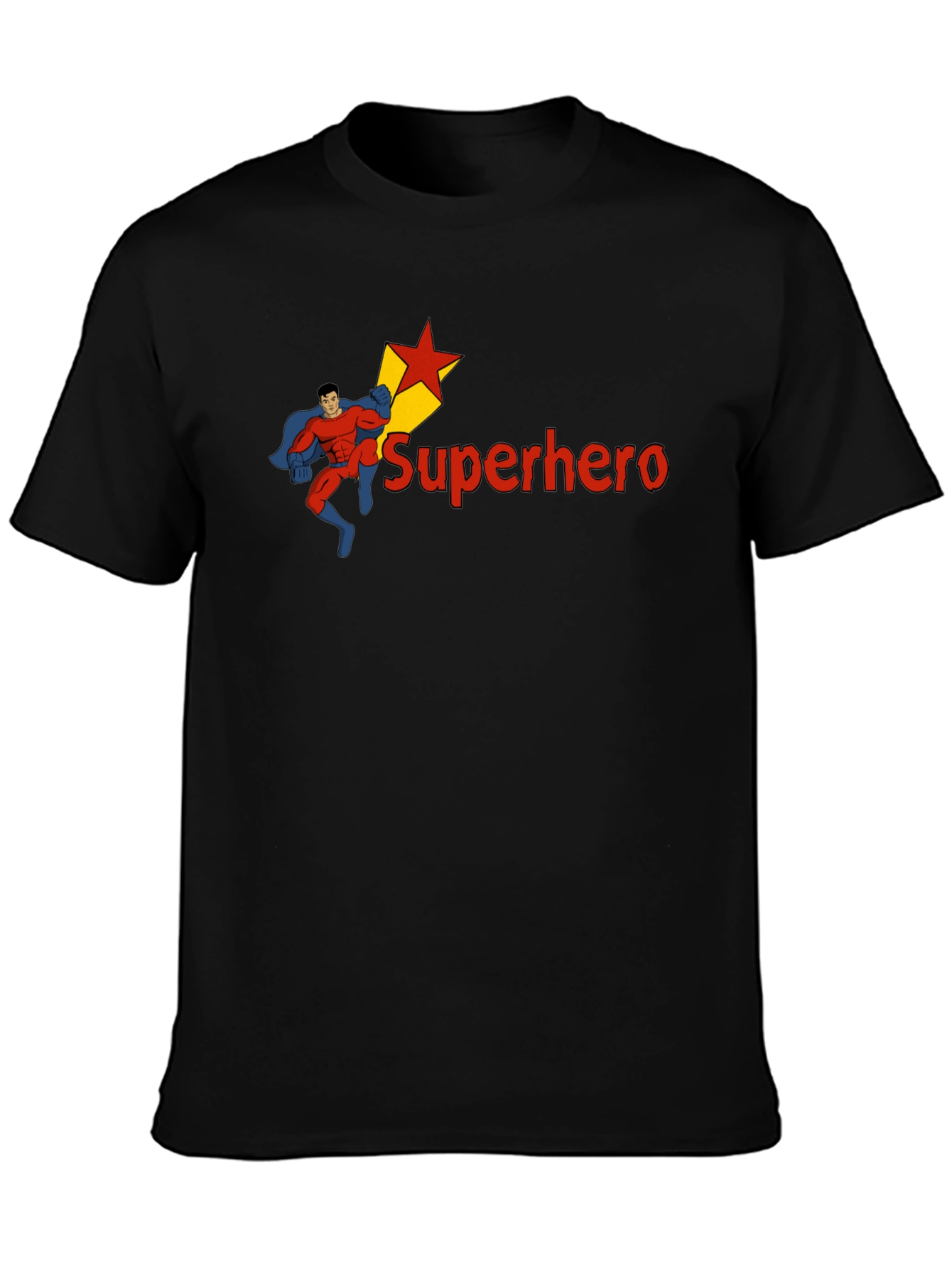 Superhero T-Shirt - Cartoon Graphic Tee