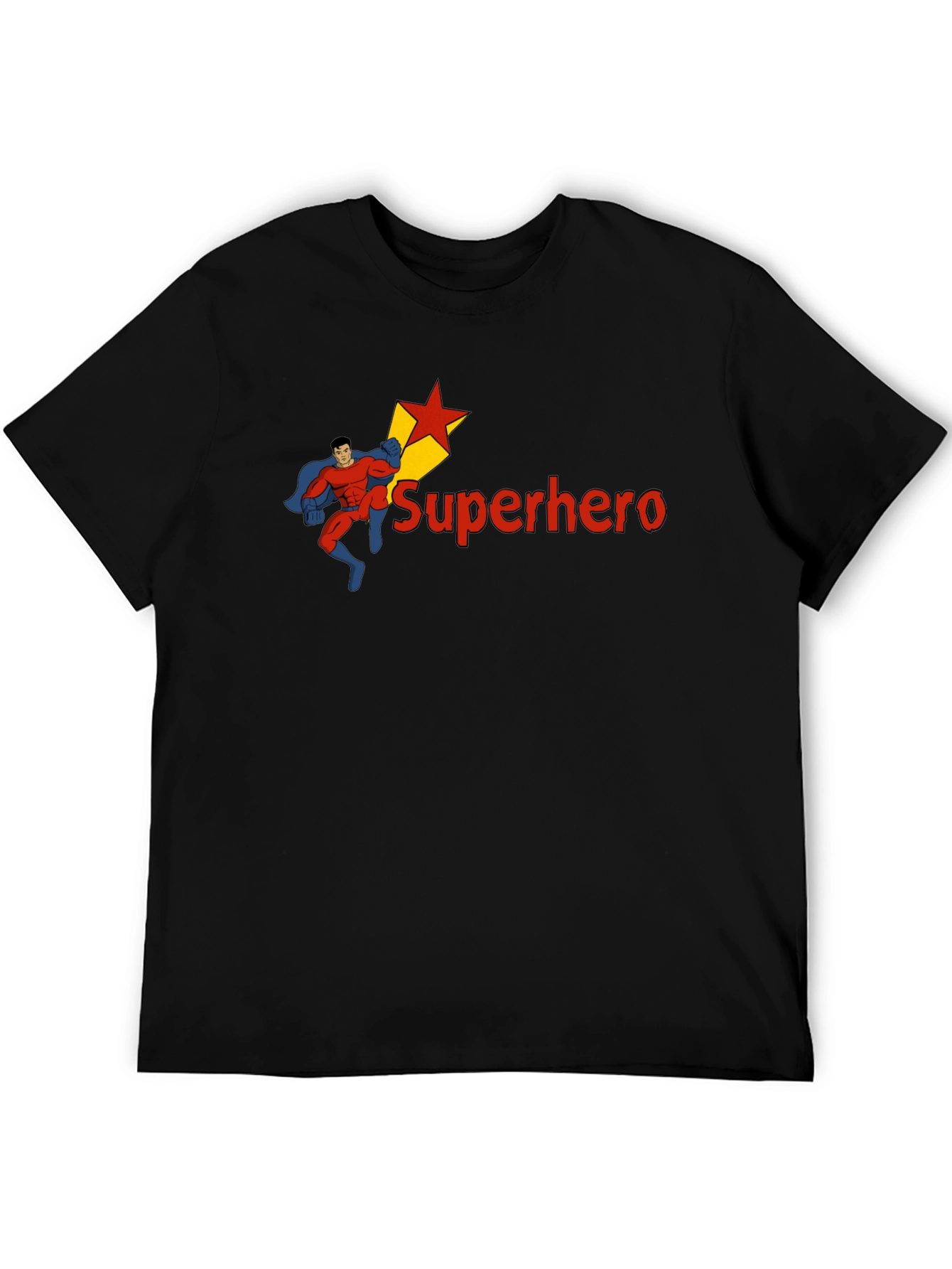 Superhero T-Shirt - Cartoon Graphic Tee