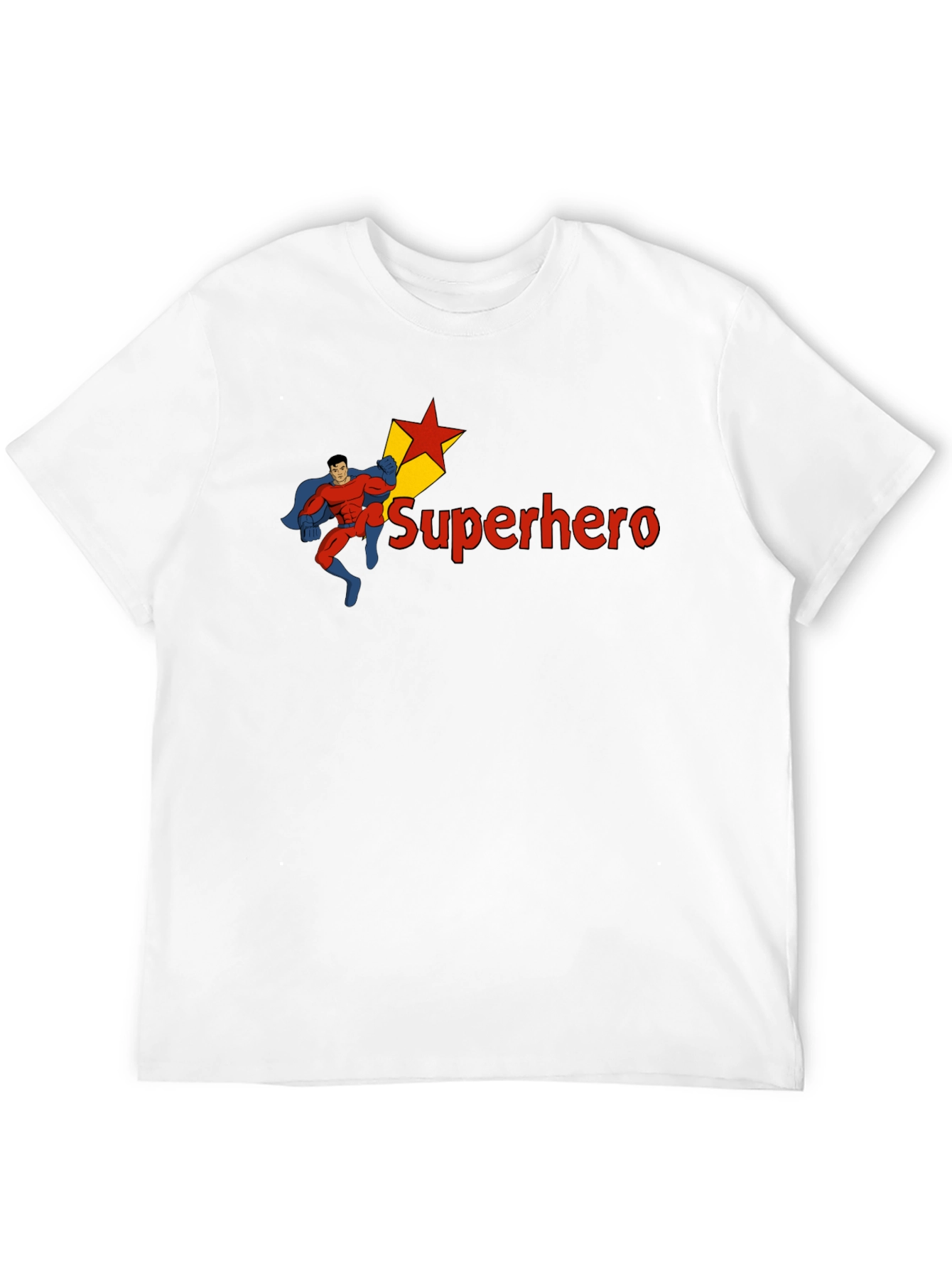 Superhero T-Shirt - Cartoon Graphic Tee