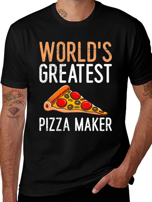 Worlds Greatest Pizza Maker T-Shirt