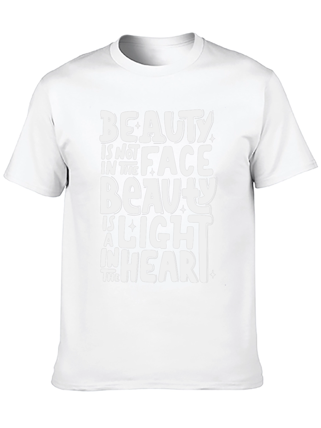 Beauty Within Graphic Tee - Black Unisex Shirt