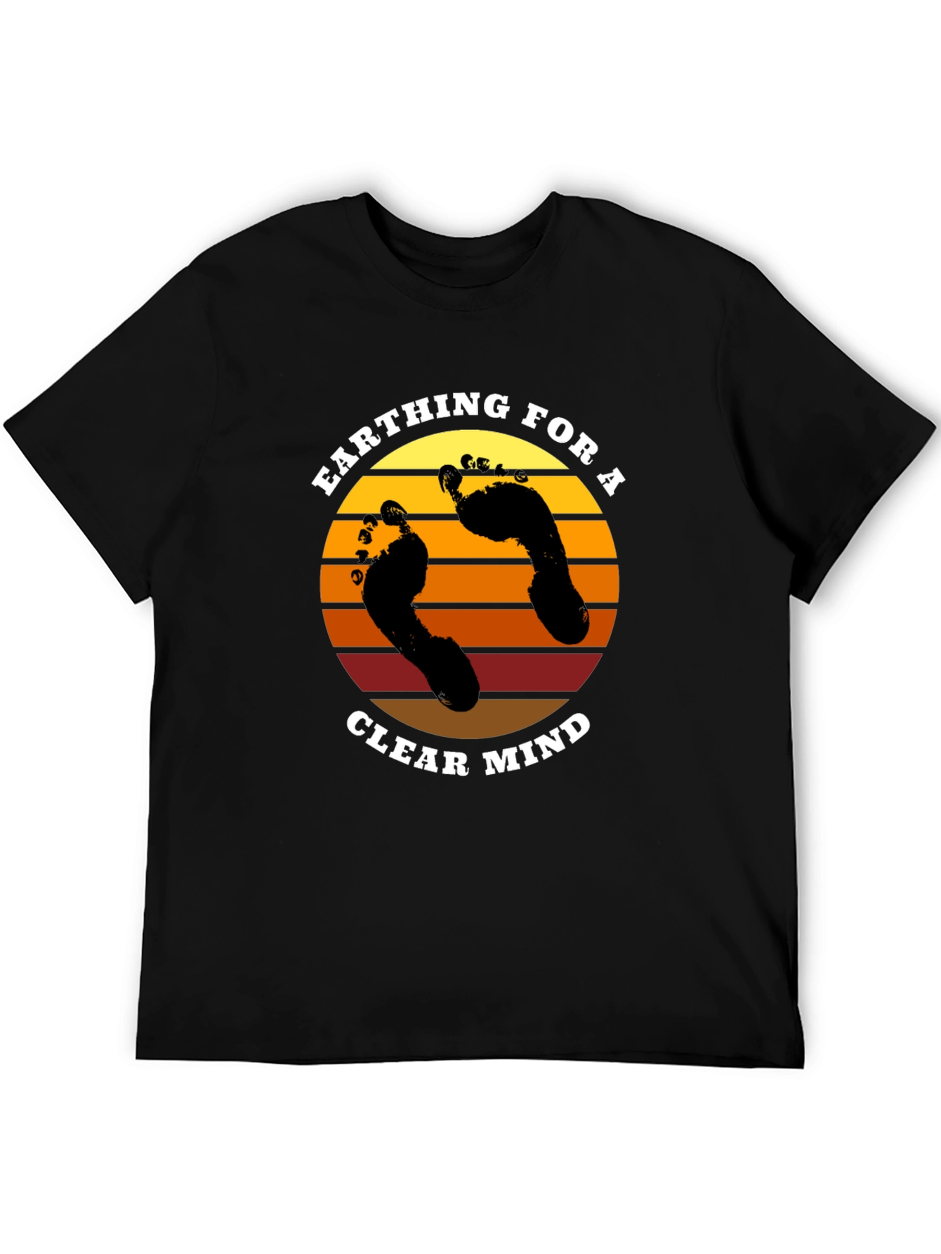 Earthing for a Clear Mind Graphic T-Shirt