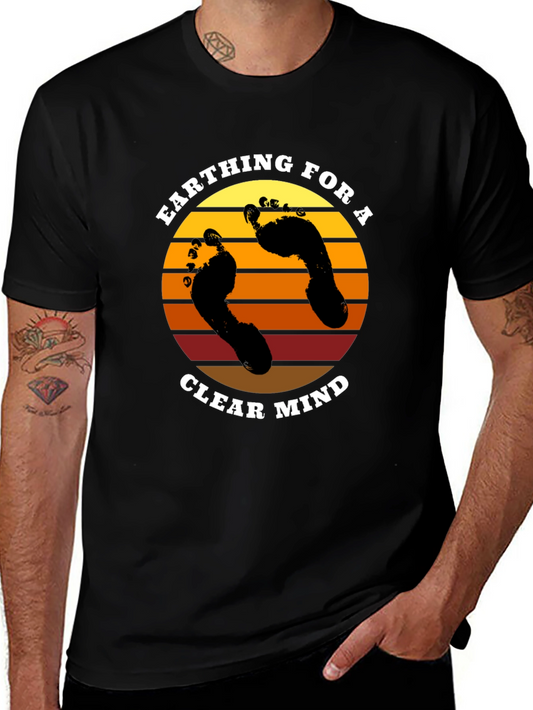 Earthing for a Clear Mind Graphic T-Shirt