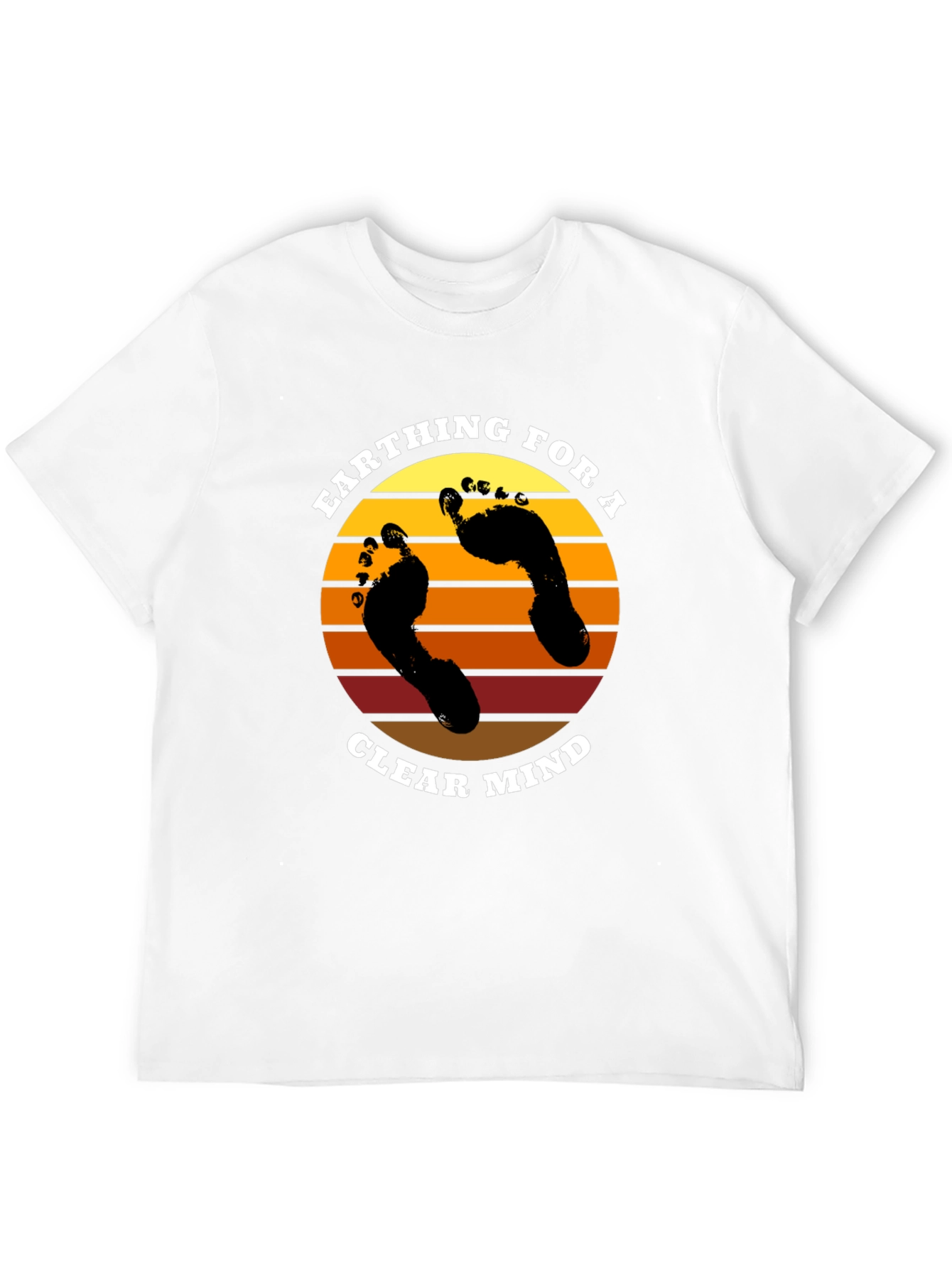 Earthing for a Clear Mind Graphic T-Shirt