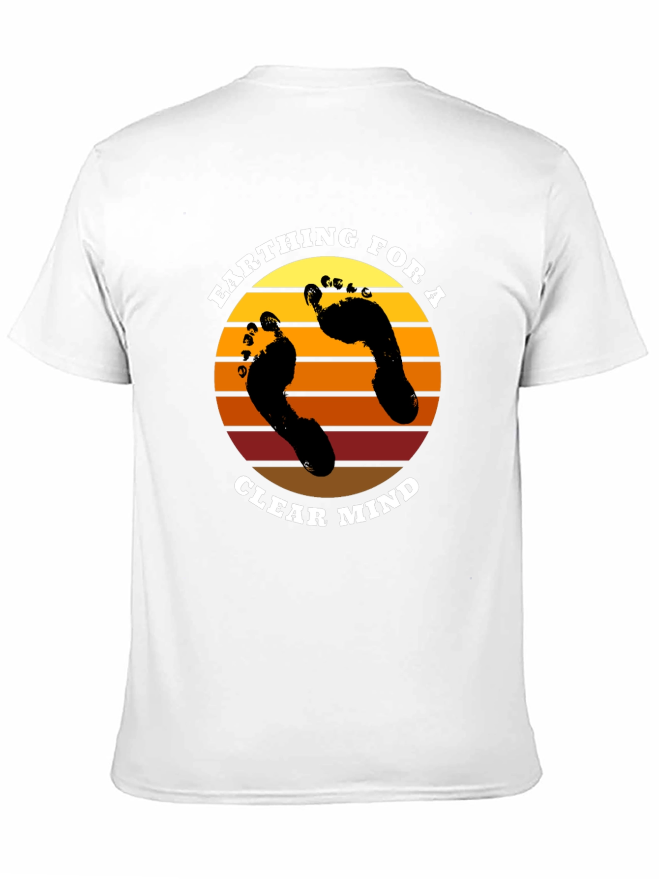 Earthing for a Clear Mind Graphic T-Shirt