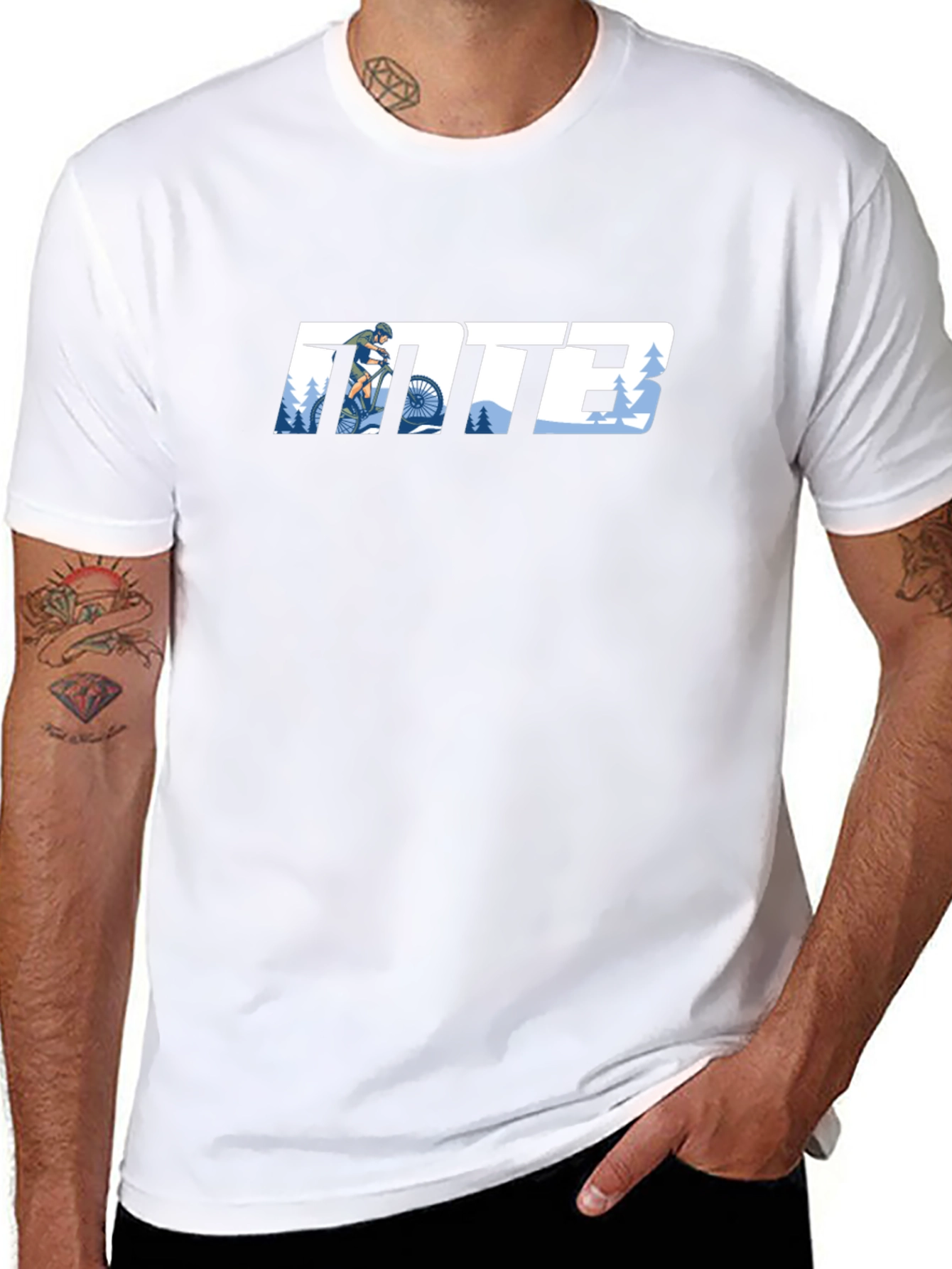MTB Mountain Biking T-Shirt