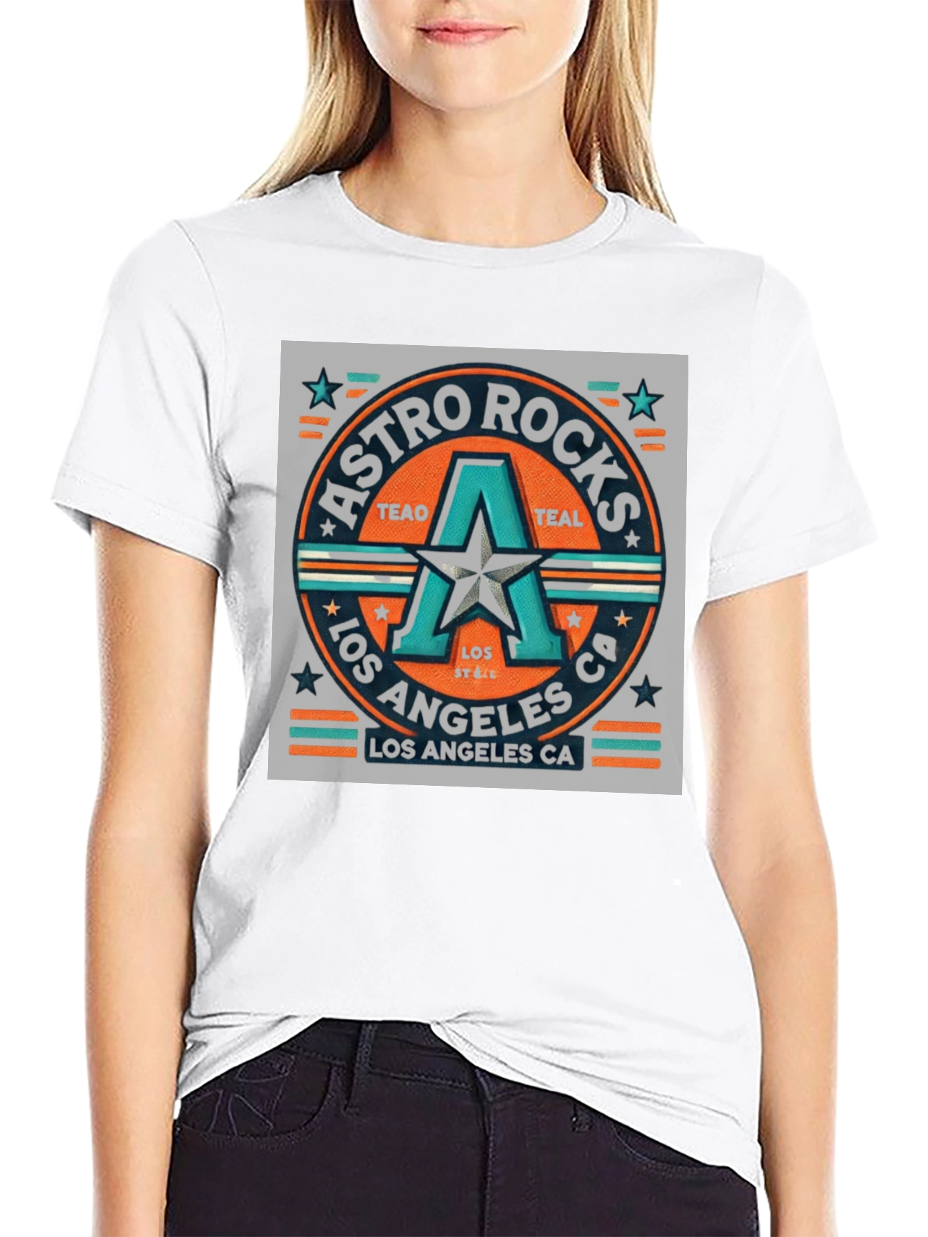 Astro Rocks Los Angeles Graphic T-Shirt