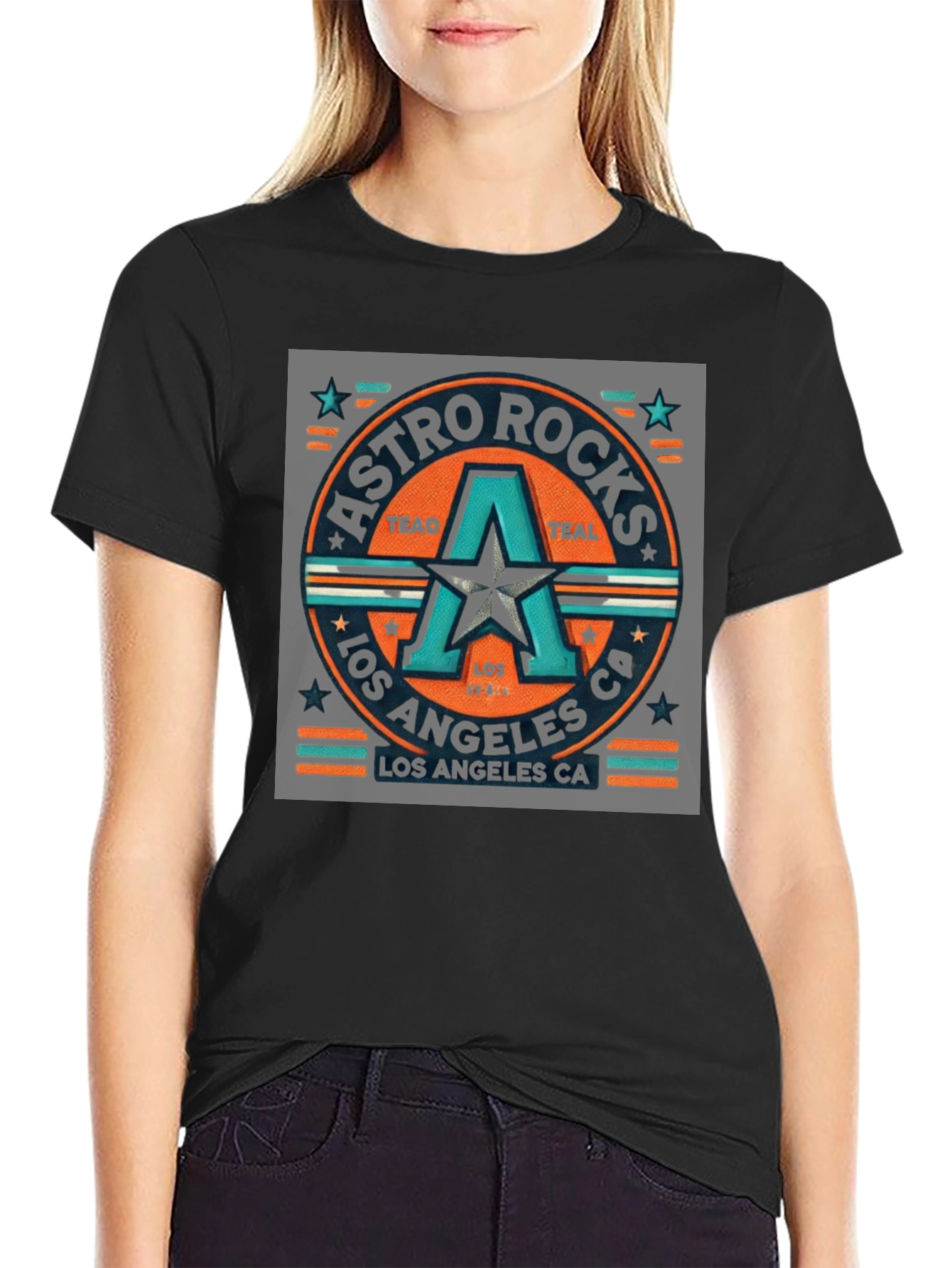 Astro Rocks Los Angeles Graphic T-Shirt