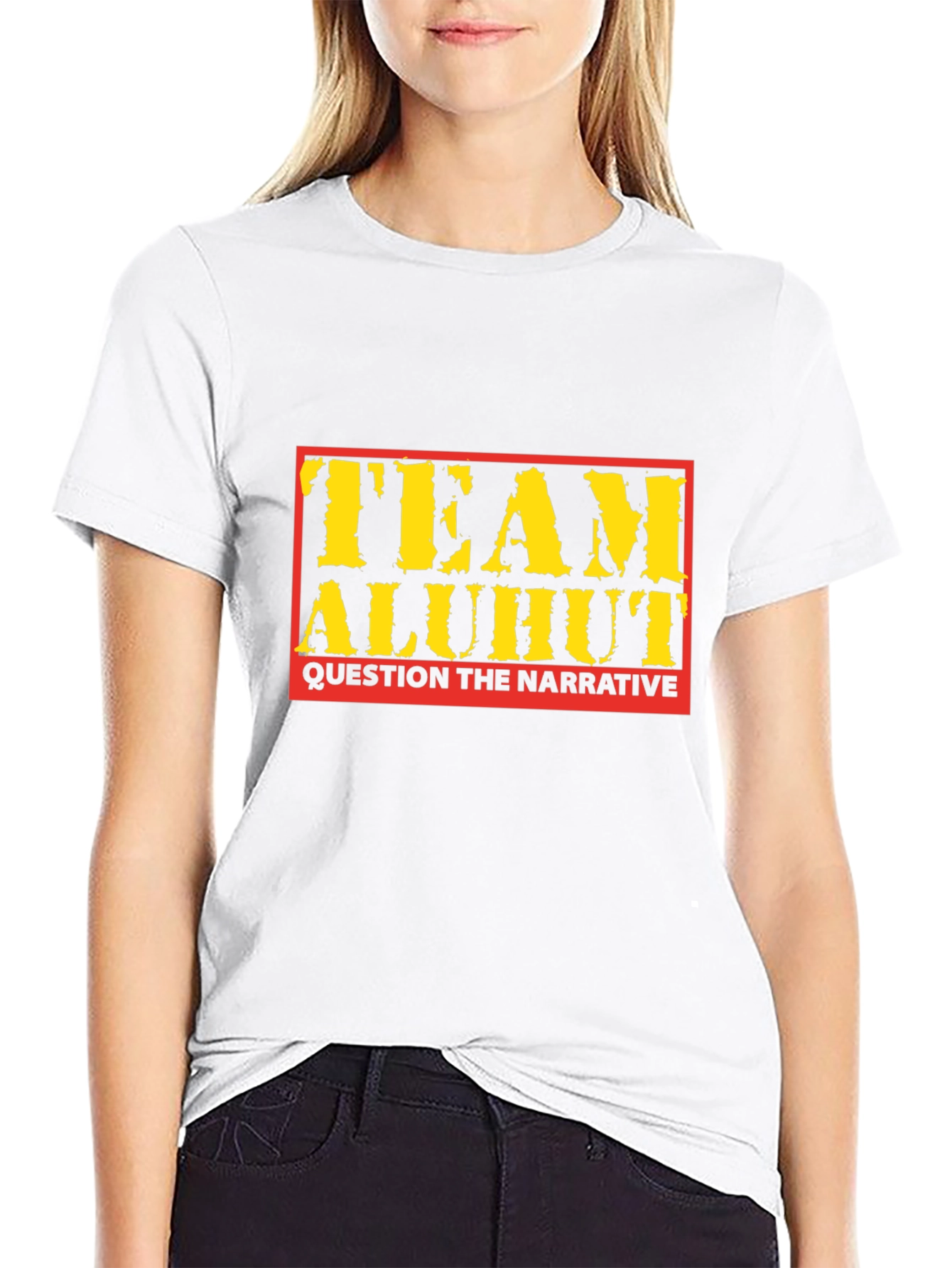 Team Aluhut Graphic Tee - Question the Narrative