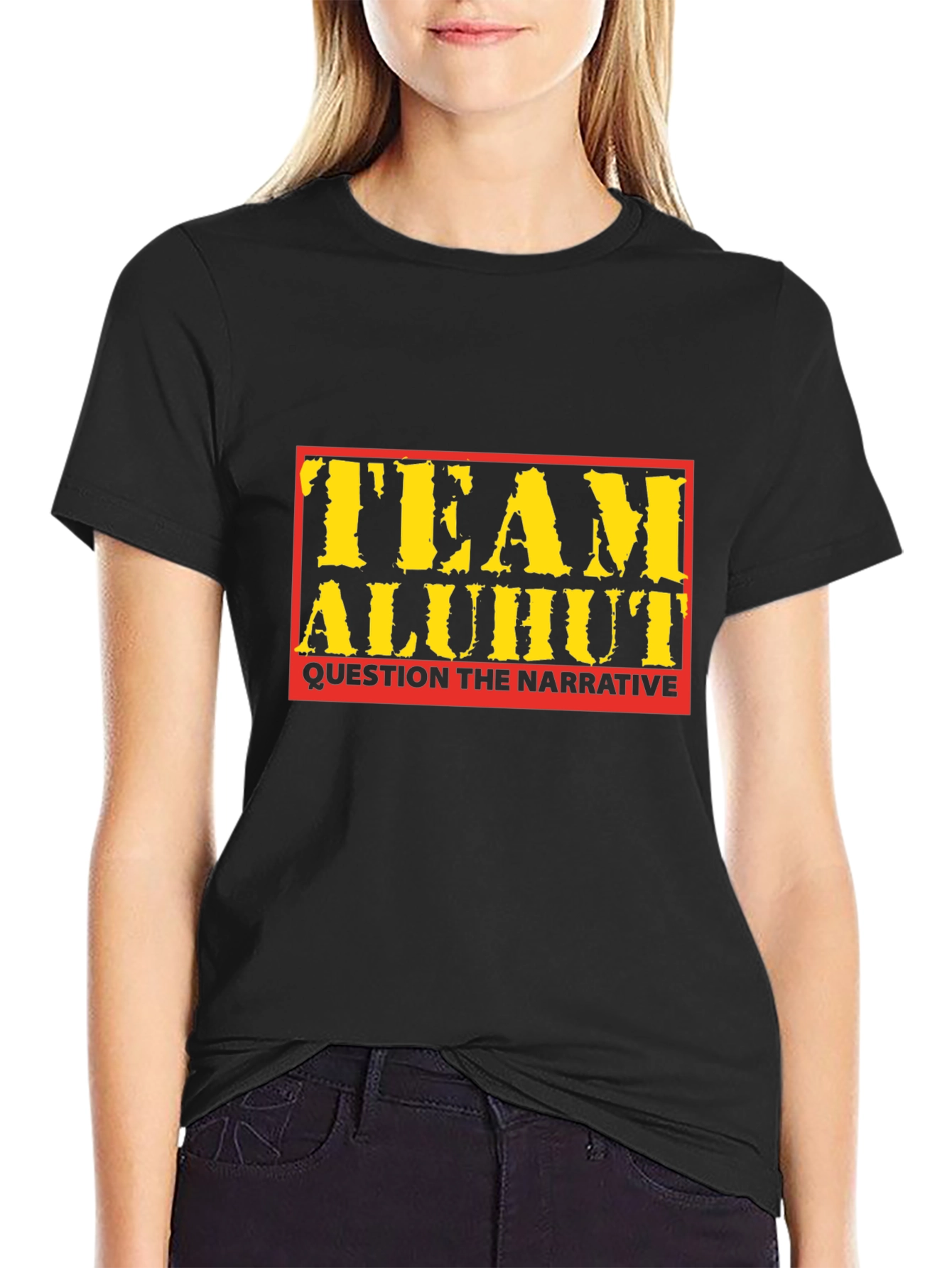 Team Aluhut Graphic Tee - Question the Narrative