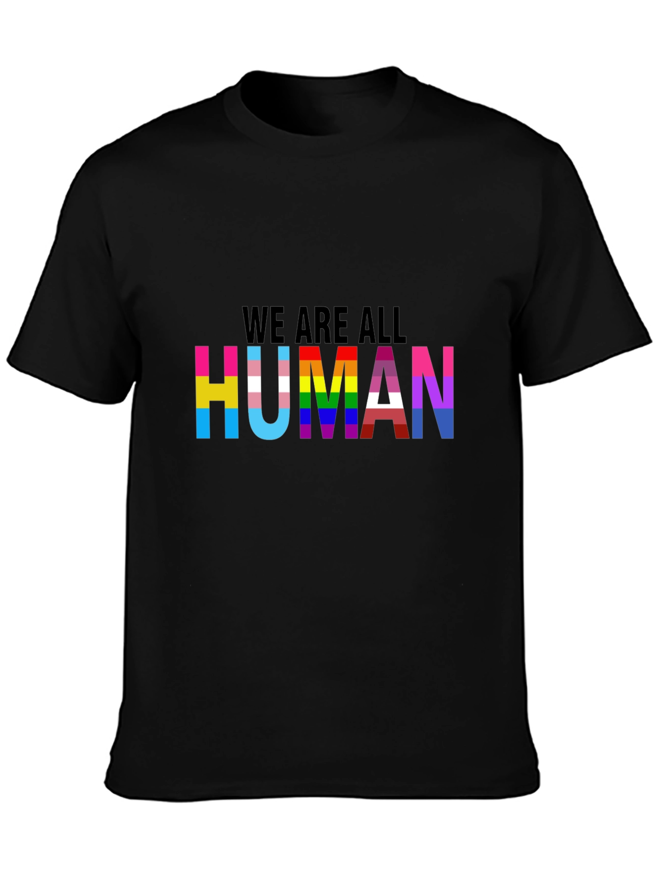 Pride We Are All Human Graphic Tee