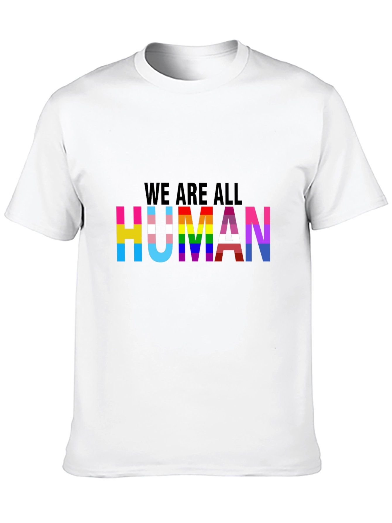 Pride We Are All Human Graphic Tee