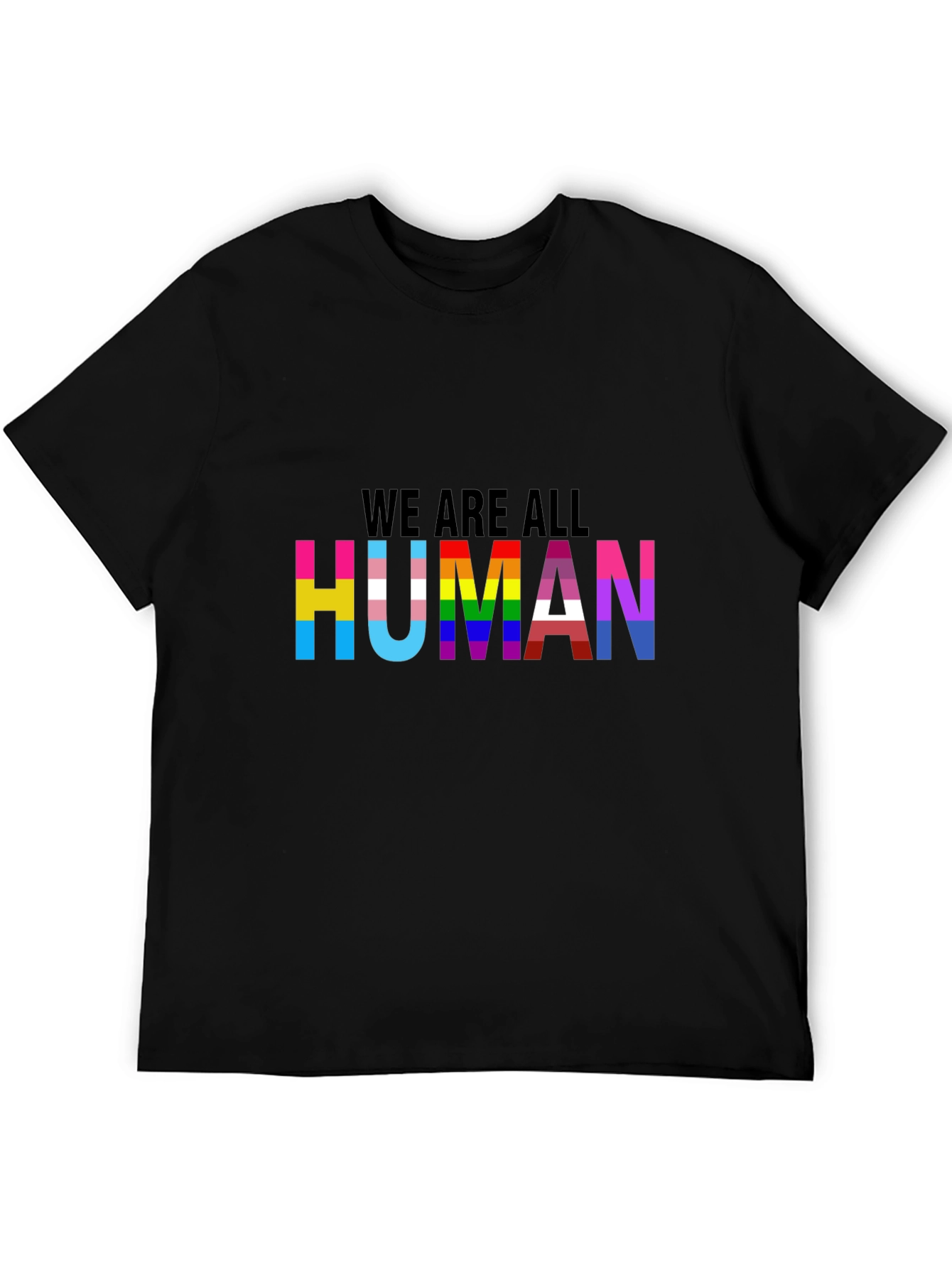 Pride We Are All Human Graphic Tee