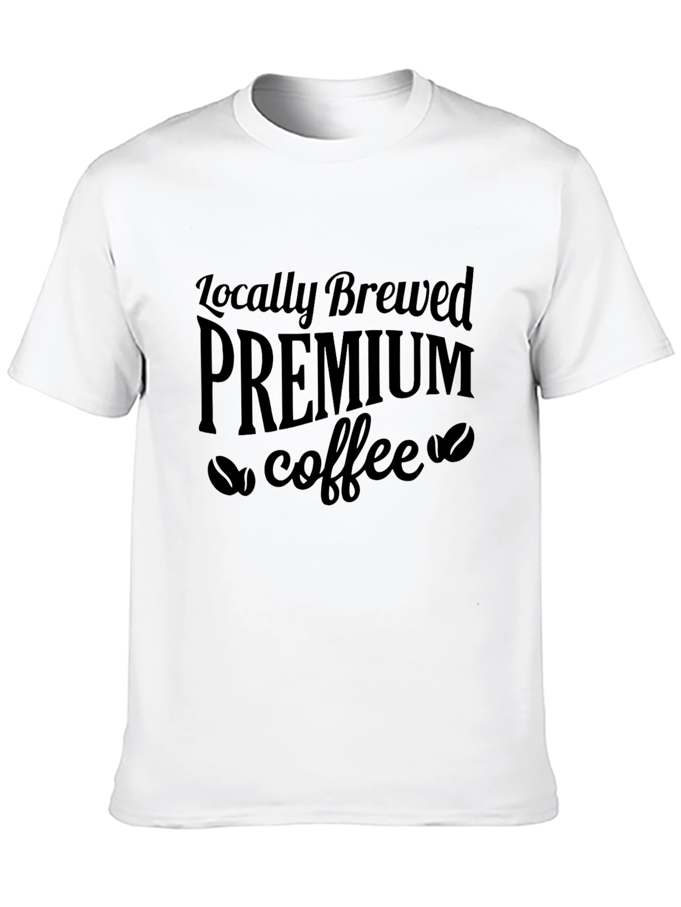 Premium Coffee Graphic Tee - Locally Brewed Shirt