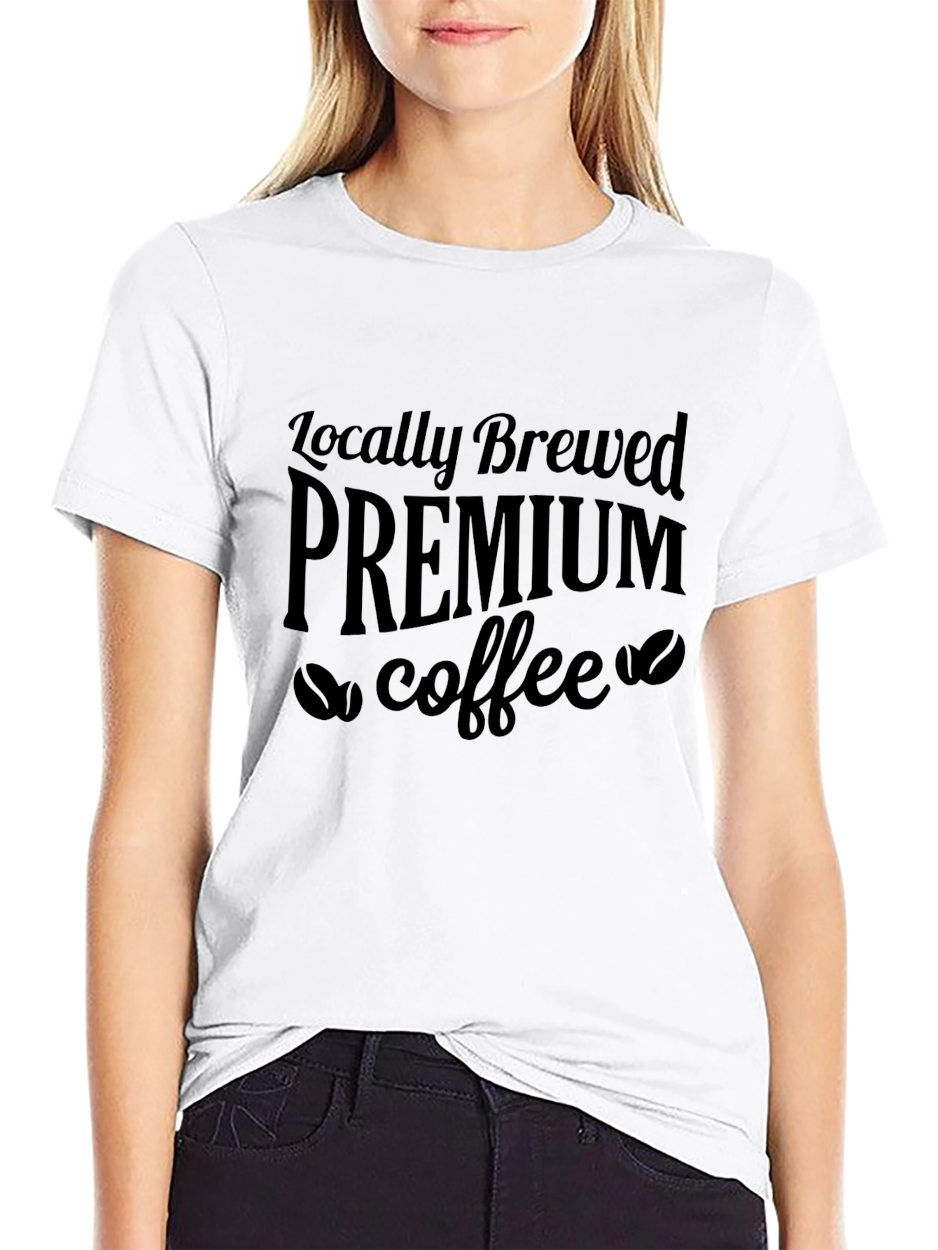 Premium Coffee Graphic Tee - Locally Brewed Shirt