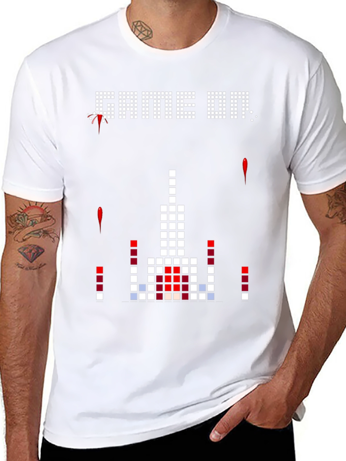 Game On Pixel Art T-Shirt