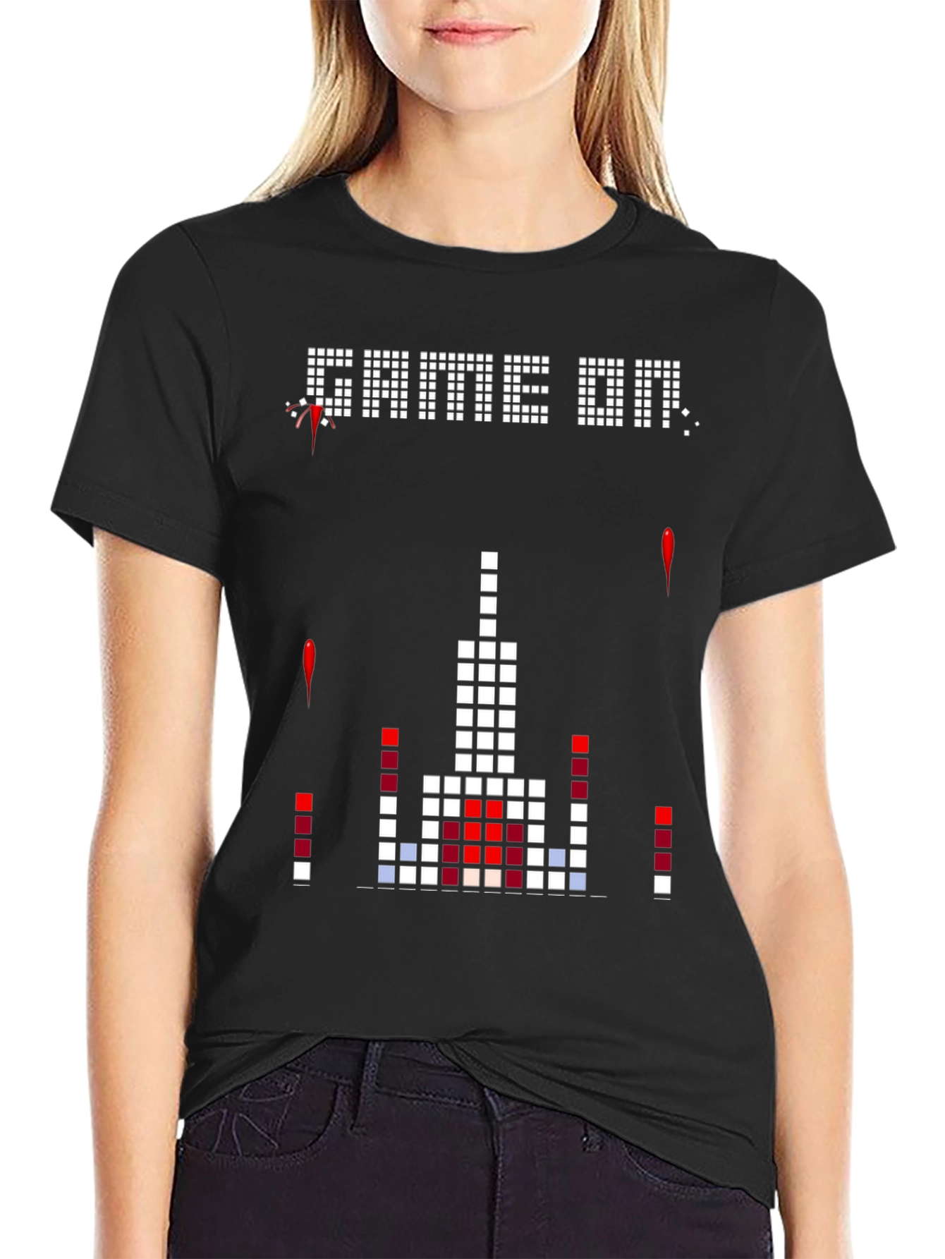 Game On Pixel Art T-Shirt