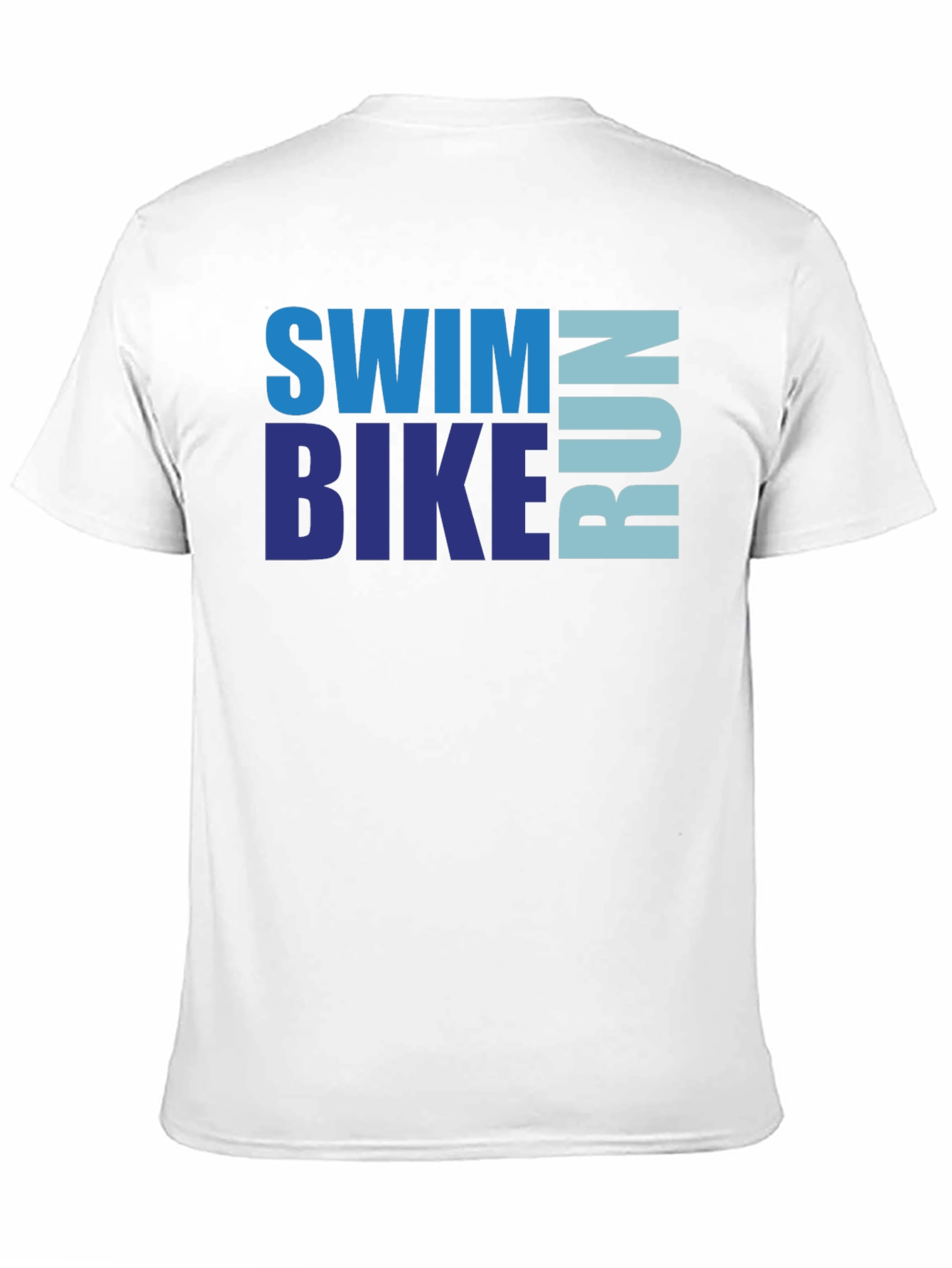 Swim Bike Run Triathlon T-Shirt