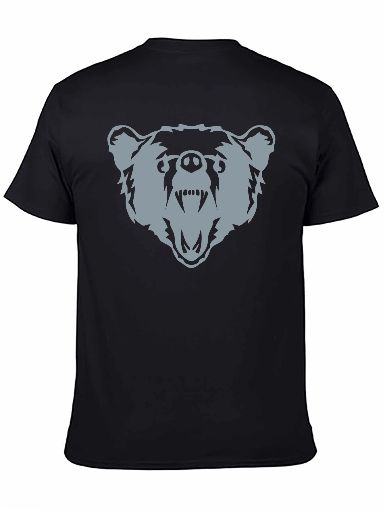 Bear Graphic Tee - Mens Black T-Shirt