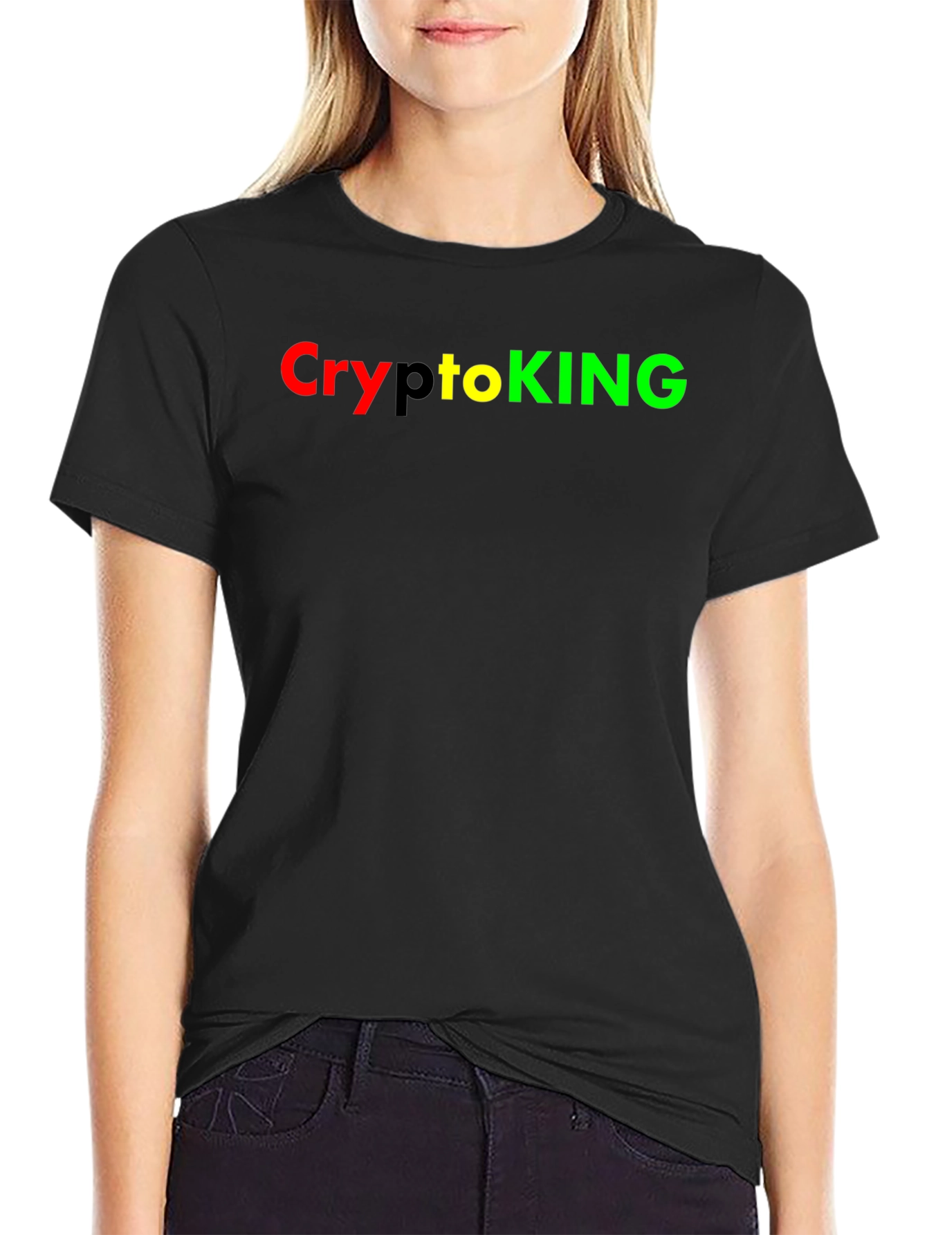 Crypto King Black T-Shirt