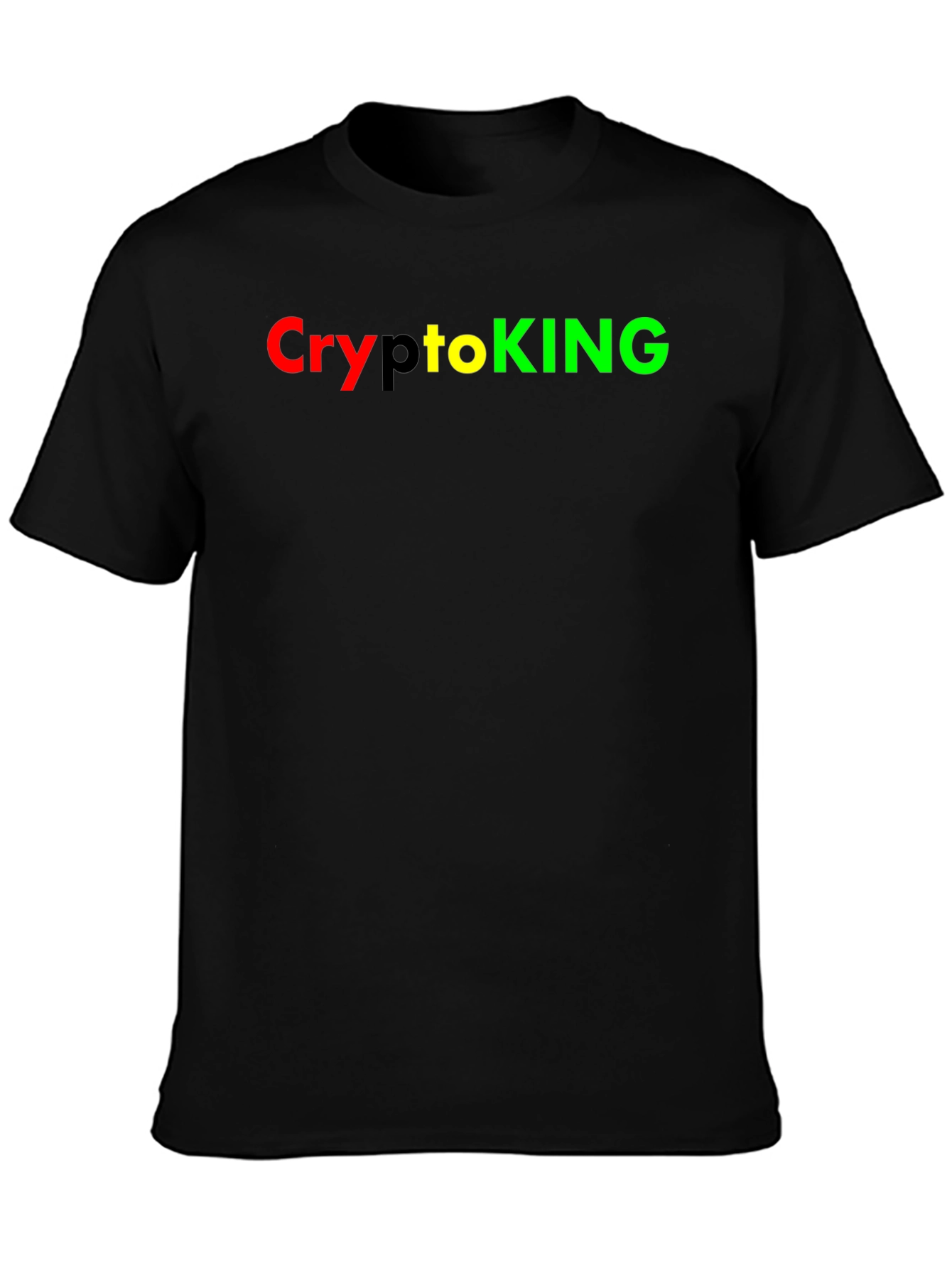 Crypto King Black T-Shirt