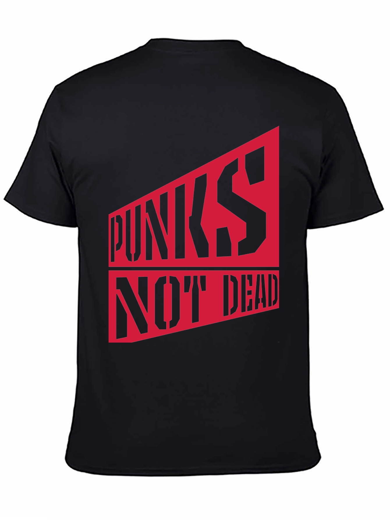 Punks Not Dead Graphic Tee - Bold Statement Shirt