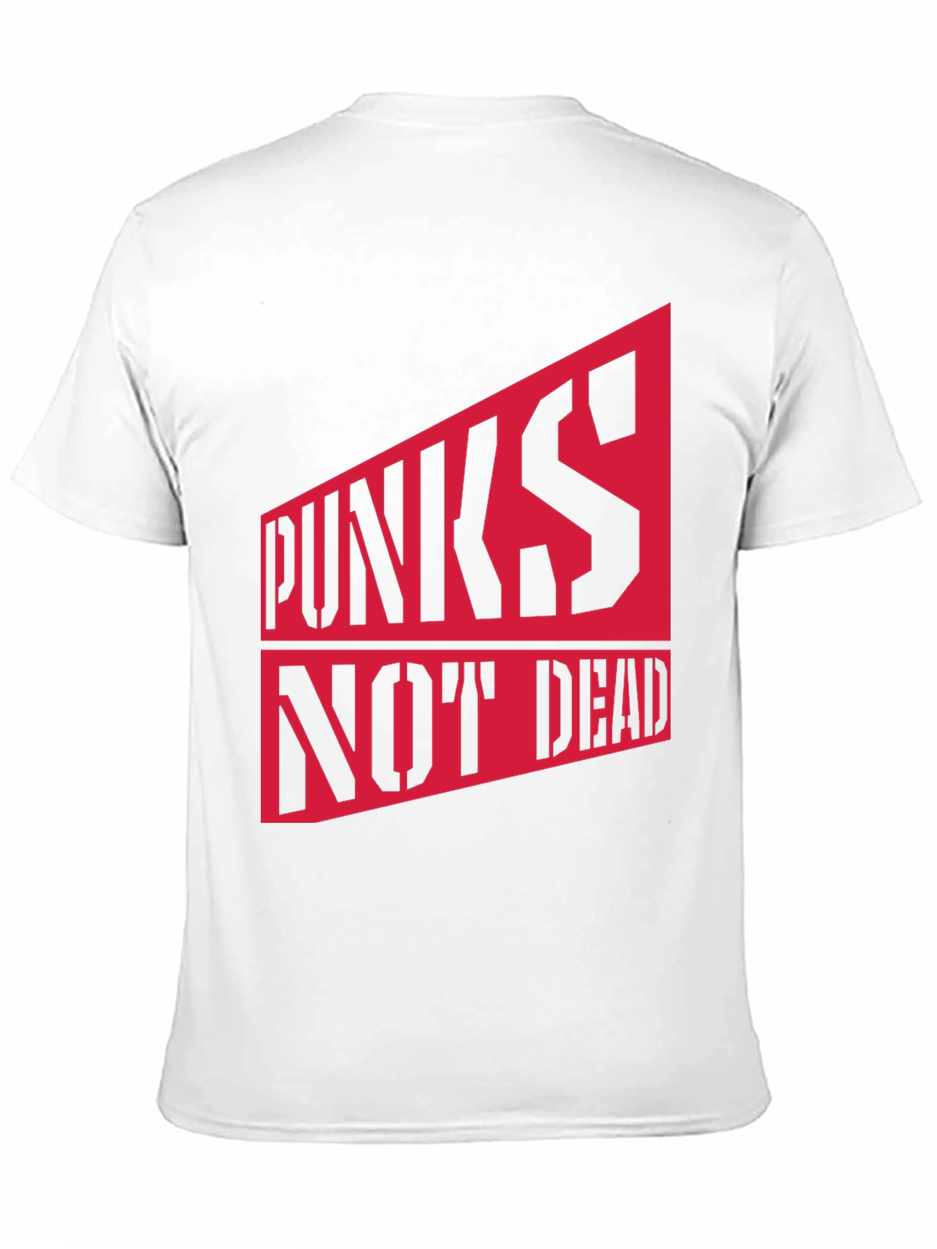 Punks Not Dead Graphic Tee - Bold Statement Shirt
