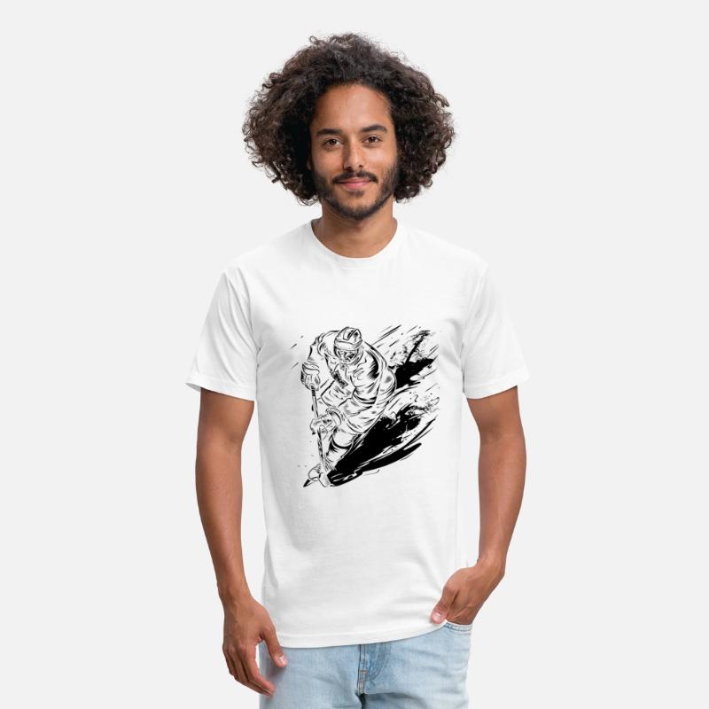 Ice Hockey Guy Sketch