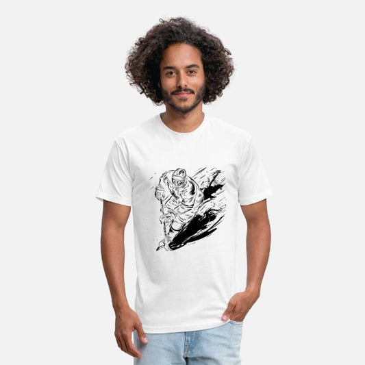 Ice Hockey Guy Sketch