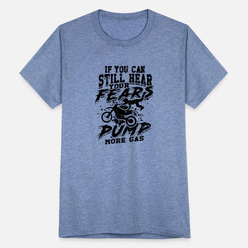 If you can still hear your fears, pump more the