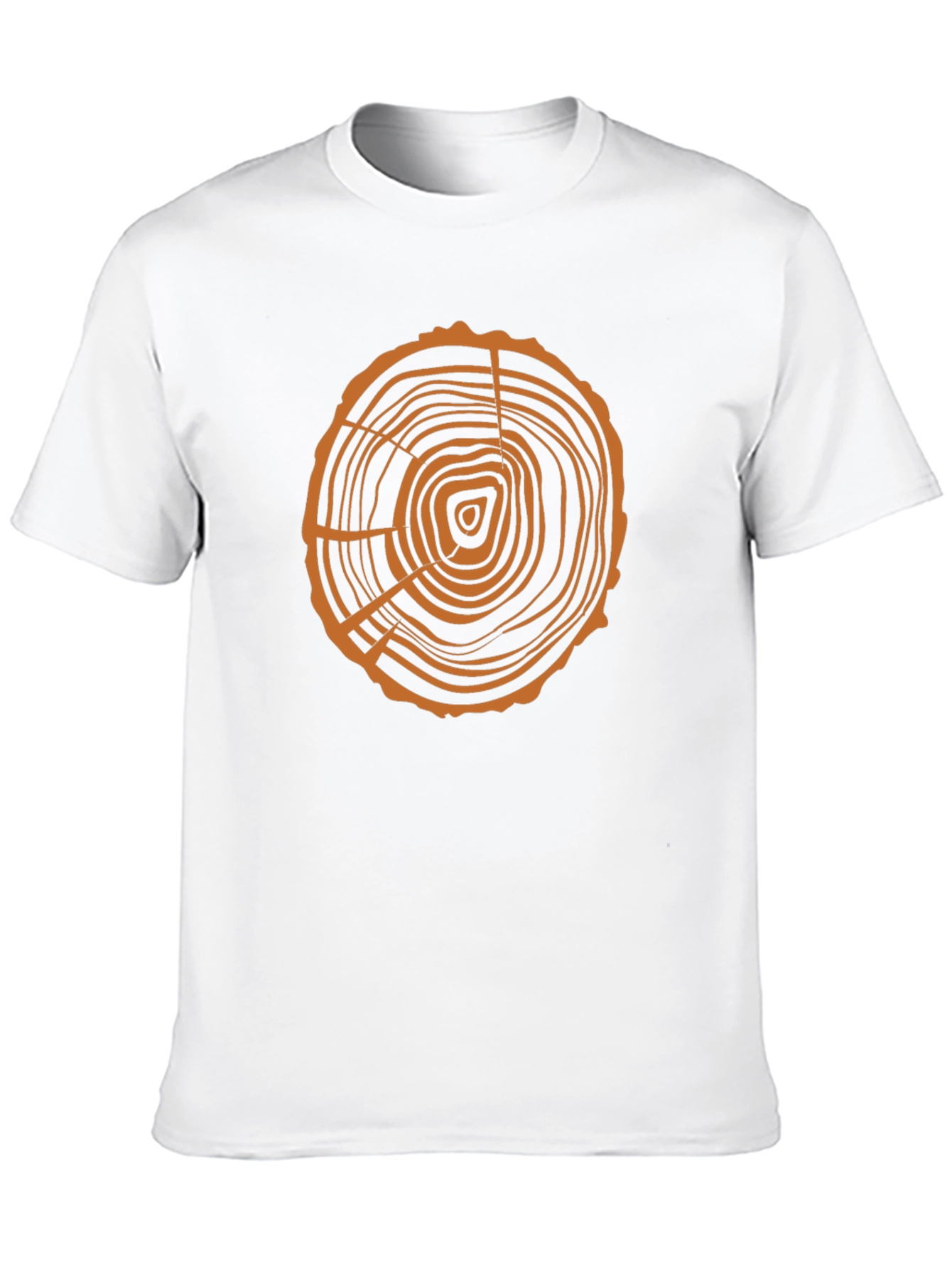 Tree Ring Graphic Tee - Organic Style